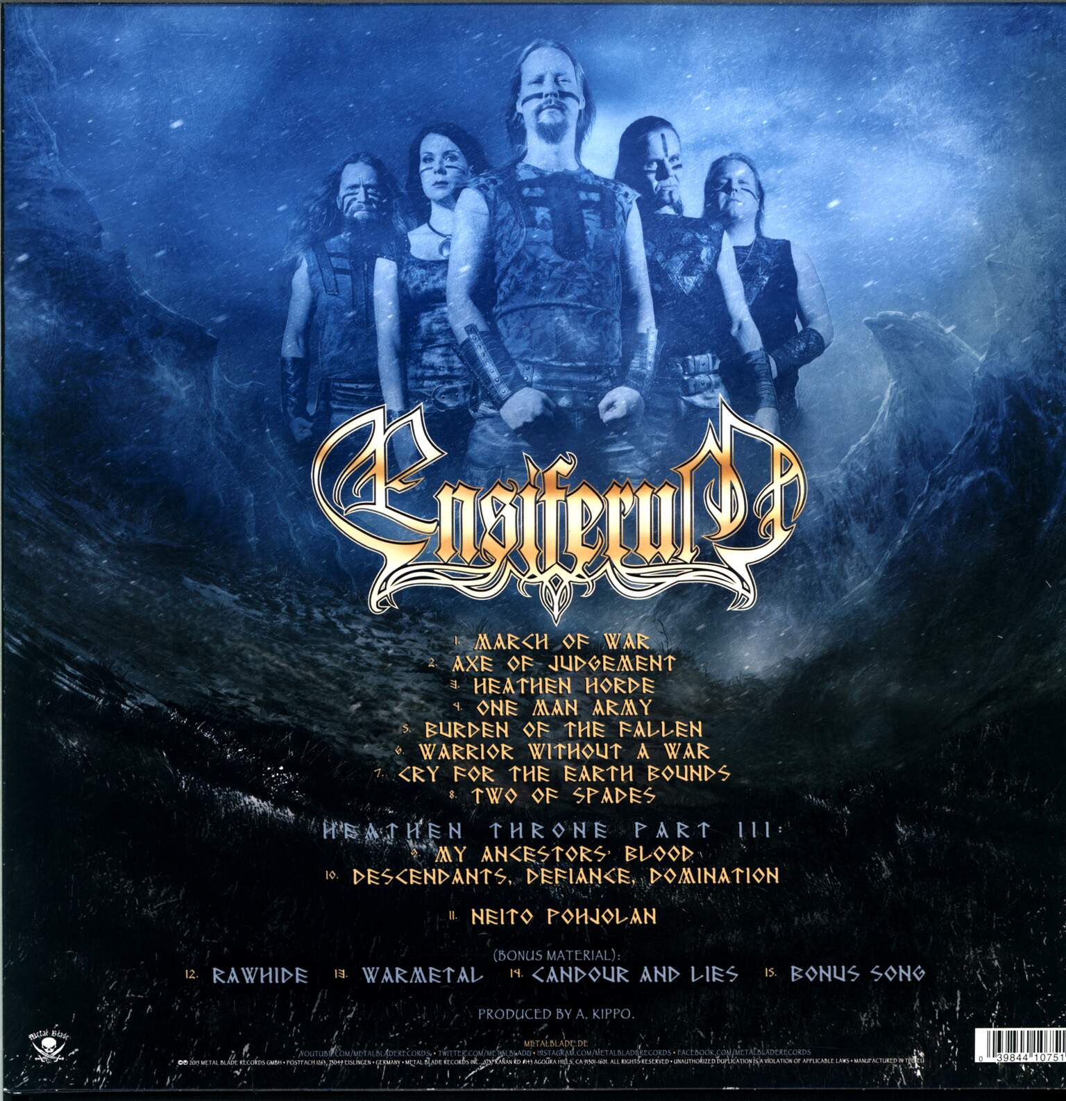 Ensiferum: One Man Army, 2×LP (Vinyl)