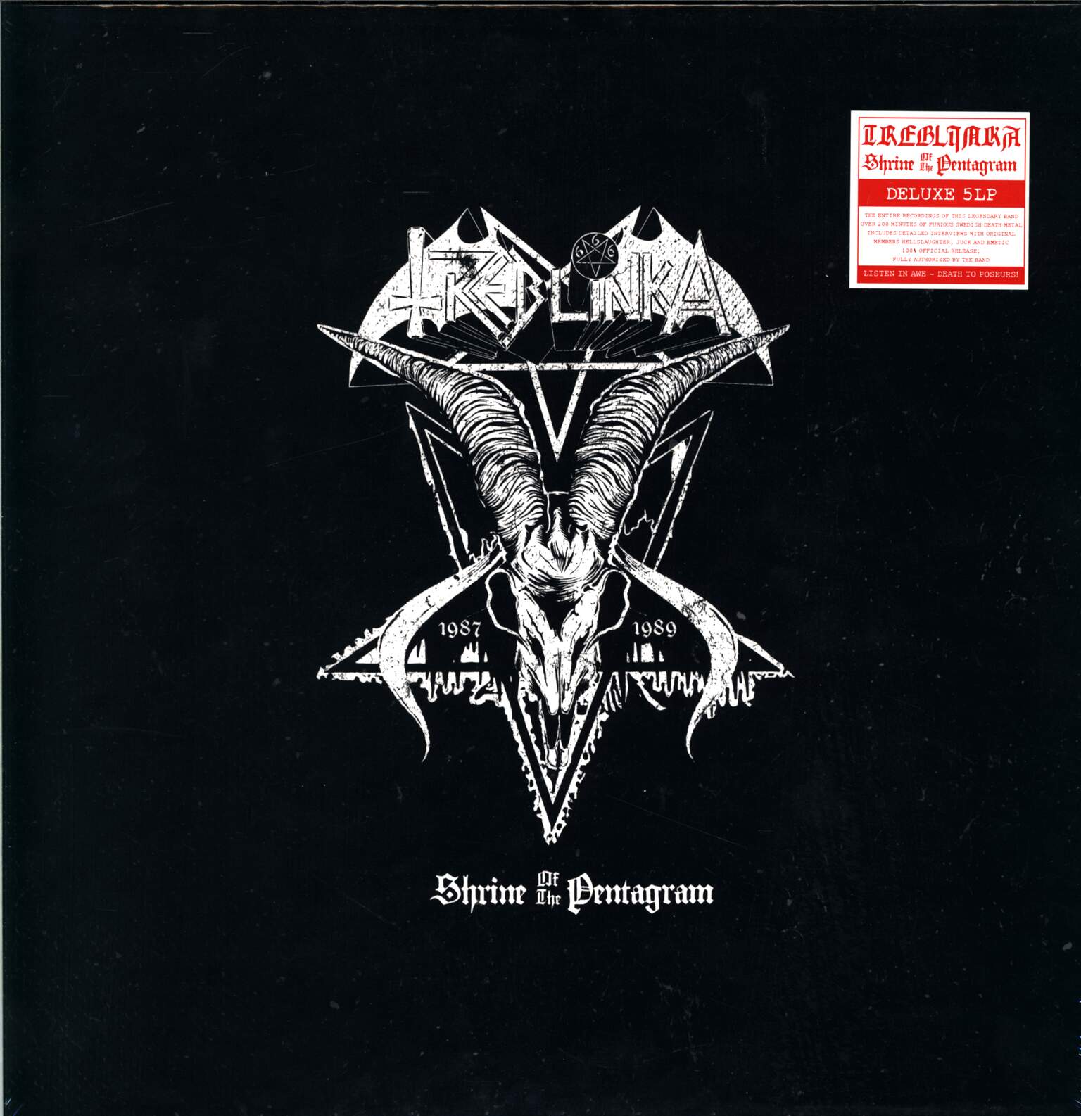 Treblinka: Shrine Of The Pentagram, 5×LP (Vinyl)