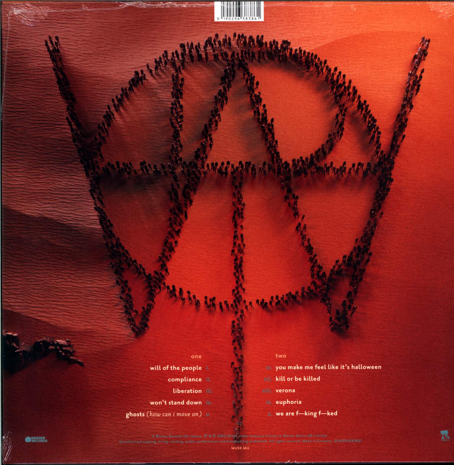 Muse: Will Of The People, 1×LP (Vinyl)