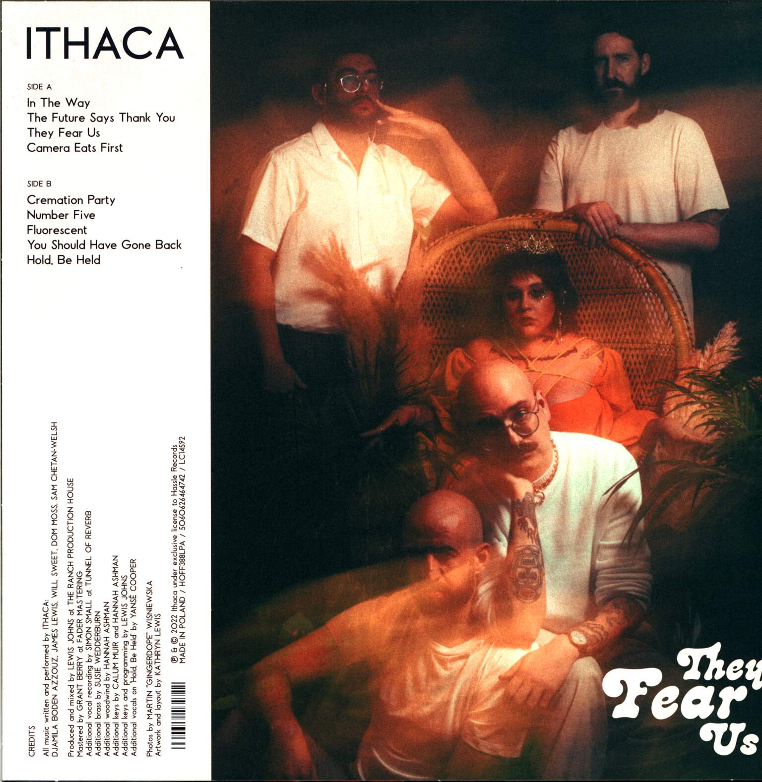 Ithaca: They Fear Us, 1×LP (Vinyl)