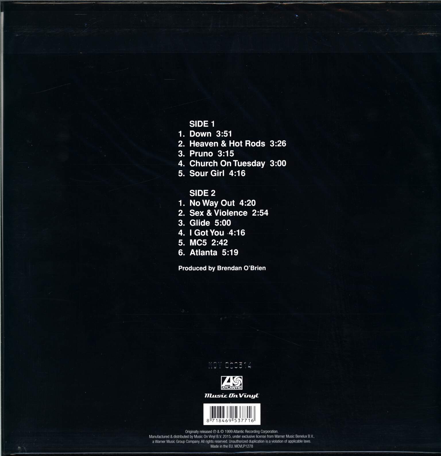 Stone Temple Pilots: Nº4, 1×LP (Vinyl)