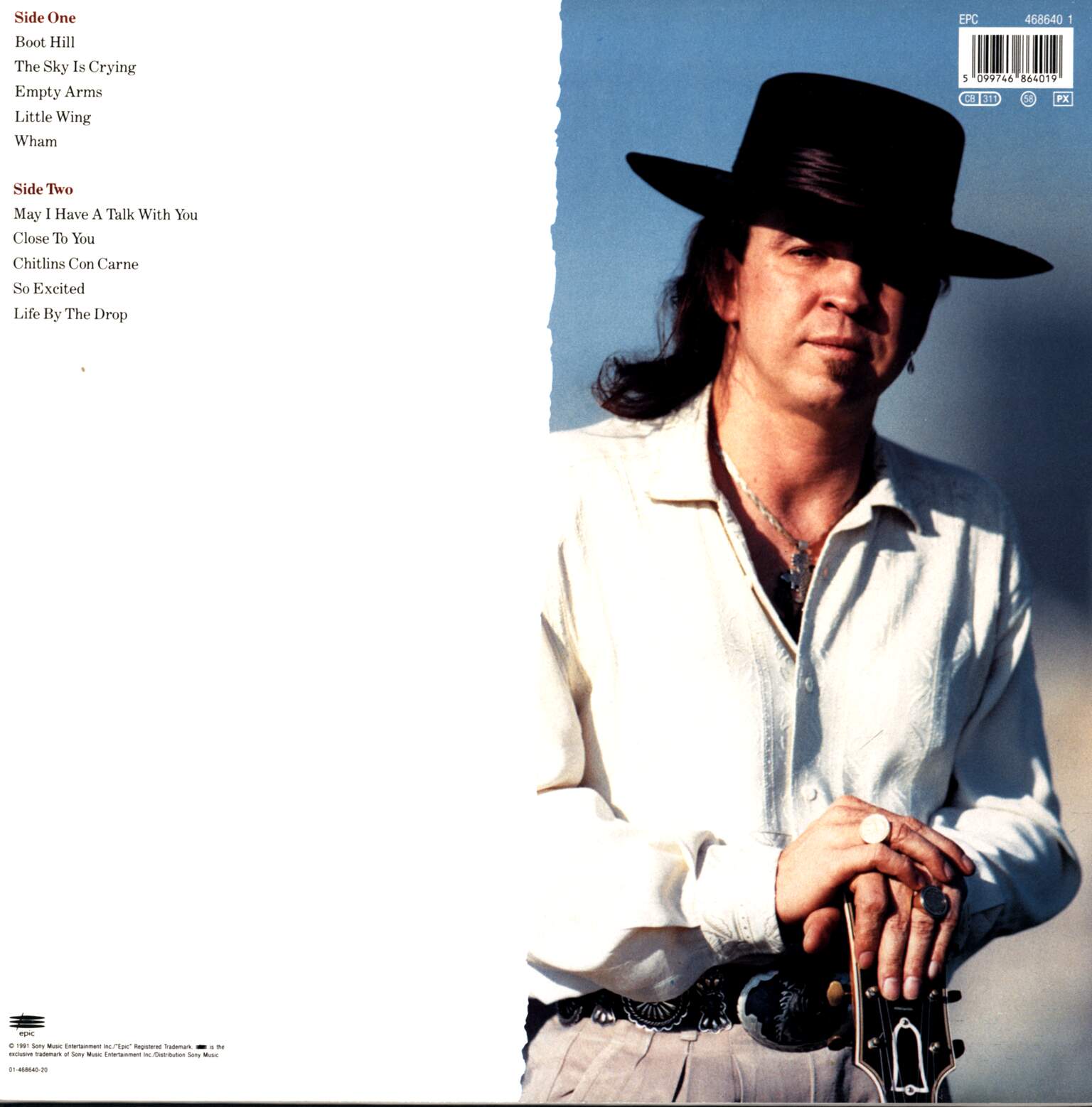 Stevie Ray Vaughan & Double Trouble: The Sky Is Crying, 1×LP (Vinyl)