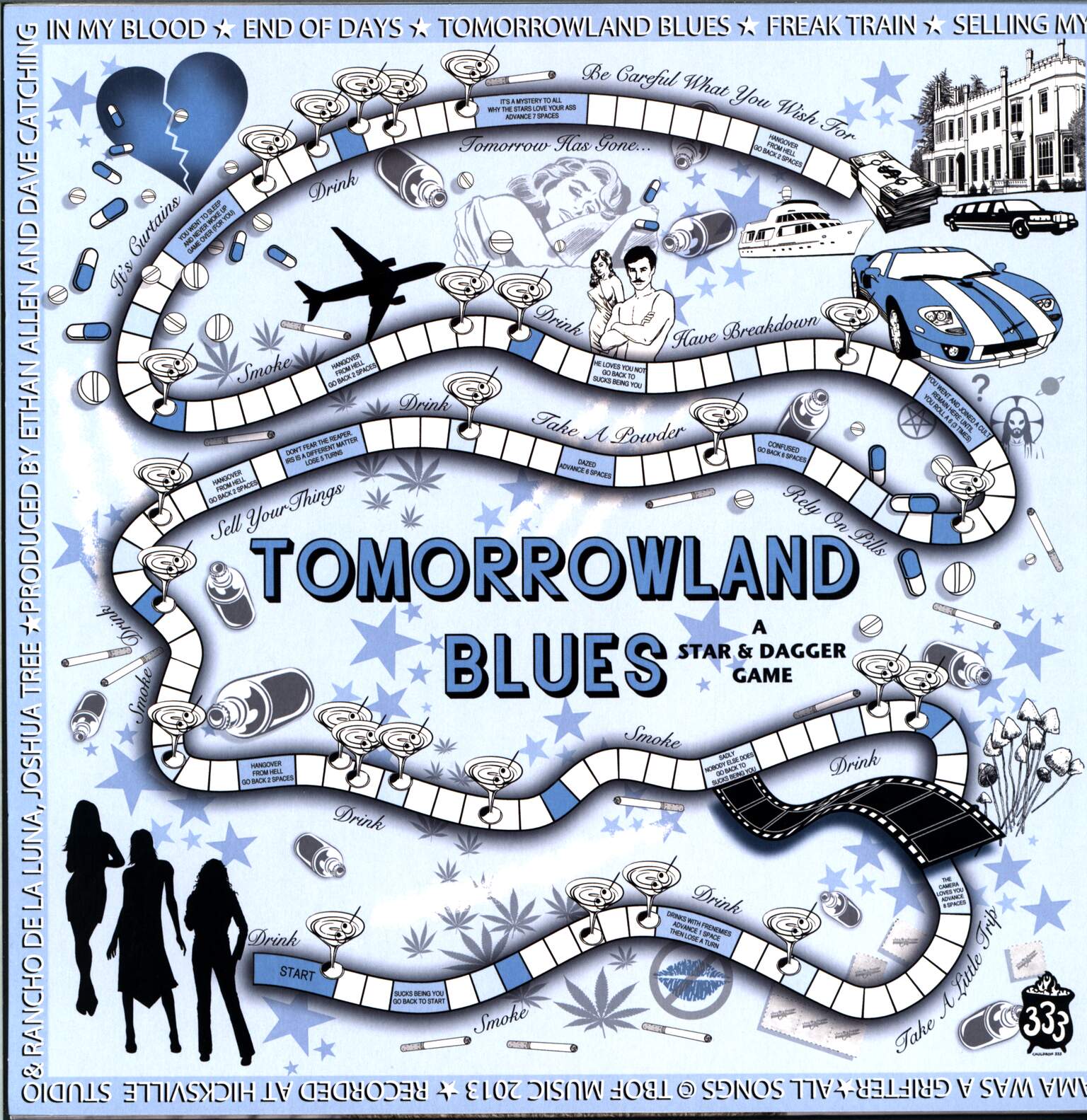 Star & Dagger: Tomorrowland Blues, 1×LP (Vinyl)