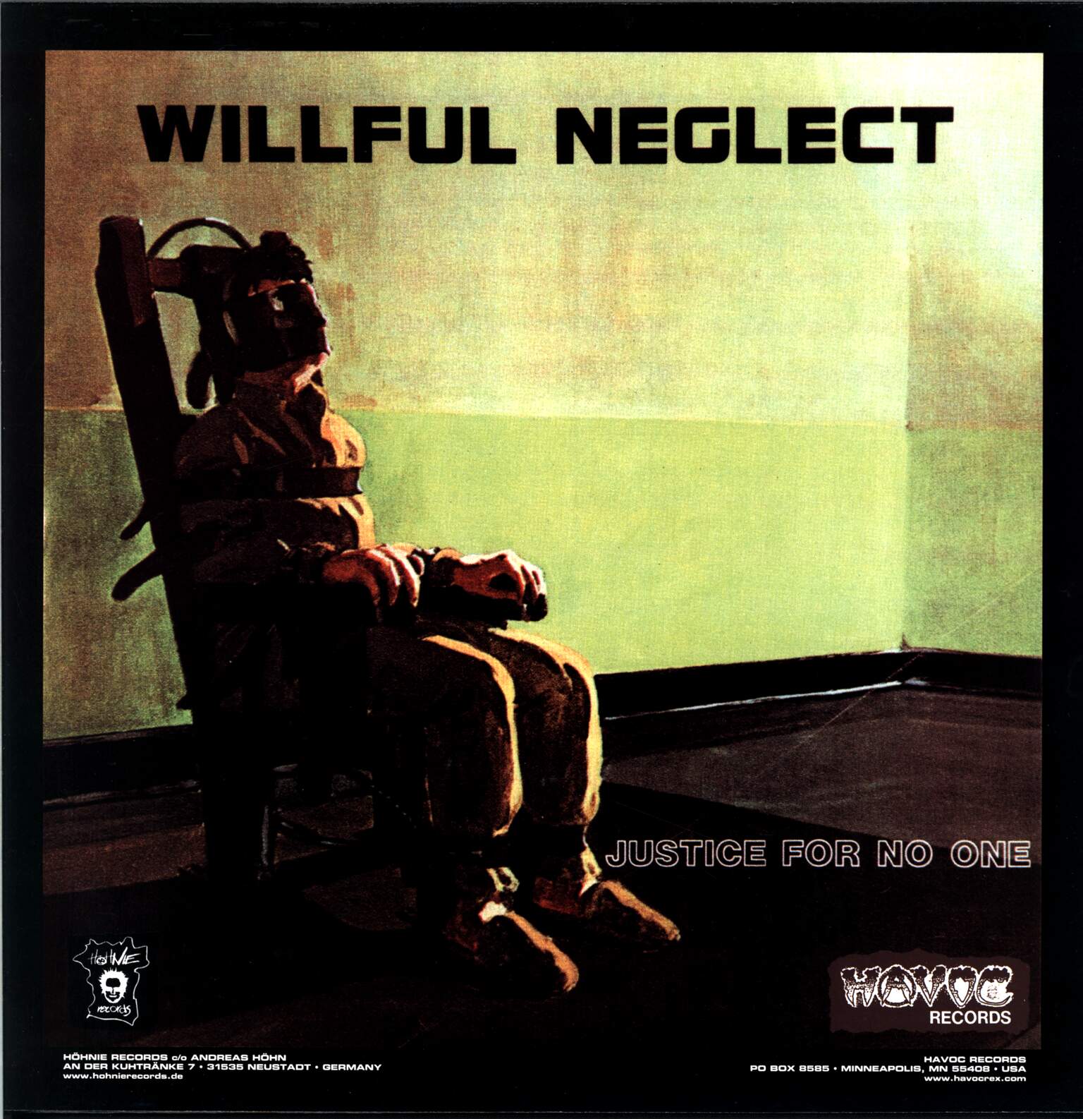 Willful Neglect: Both 12" On One LP, 1×LP (Vinyl)