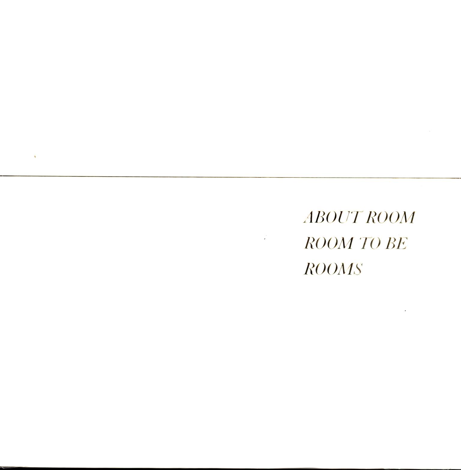 Sonja Labianca: About Room, Room to Be, Rooms, 1×LP (Vinyl)