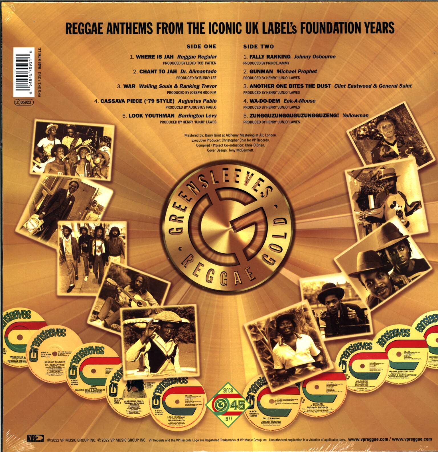 Various: Greensleeves Reggae Gold, 1×LP (Vinyl)