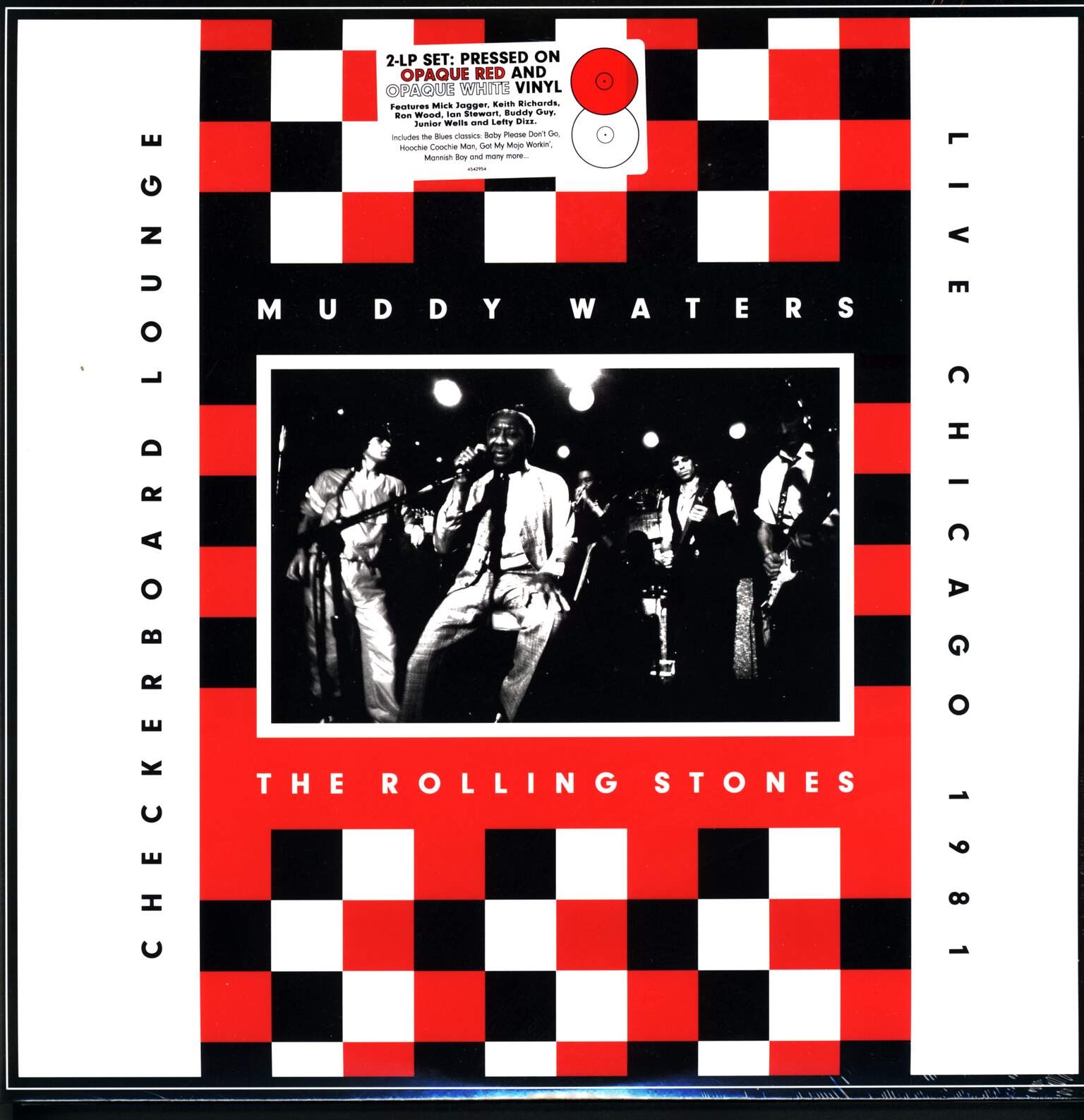 The Rolling Stones: Checkerboard Lounge - Live Chicago 1981, 2×LP (Vinyl)