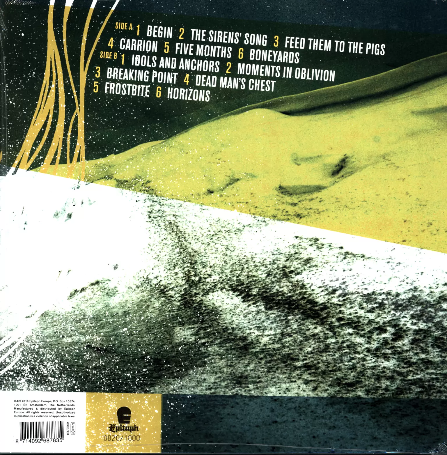 Parkway Drive: Horizons, 1×LP (Vinyl)