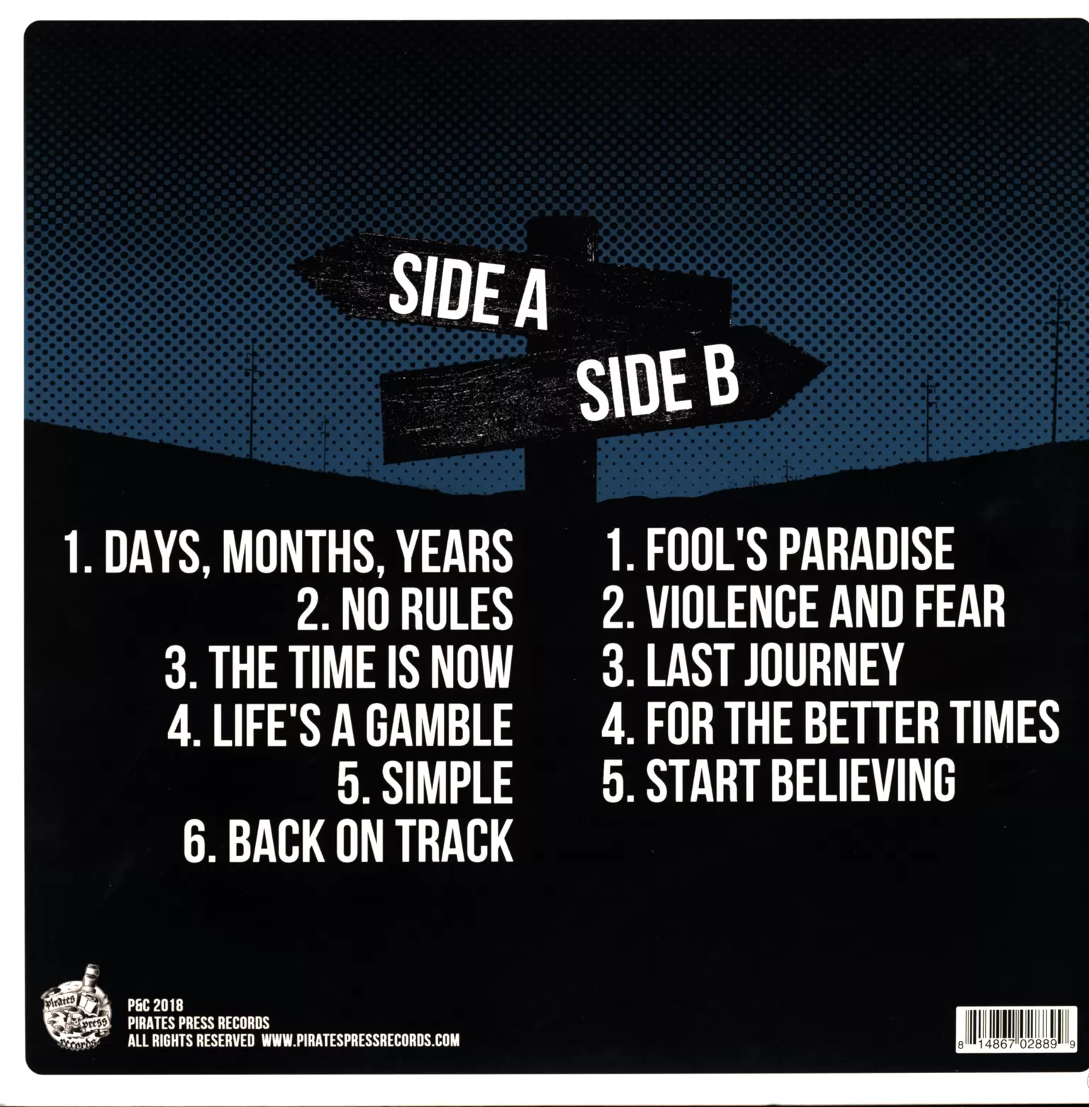 Booze & Glory: Chapter IV, 1×LP (Vinyl)
