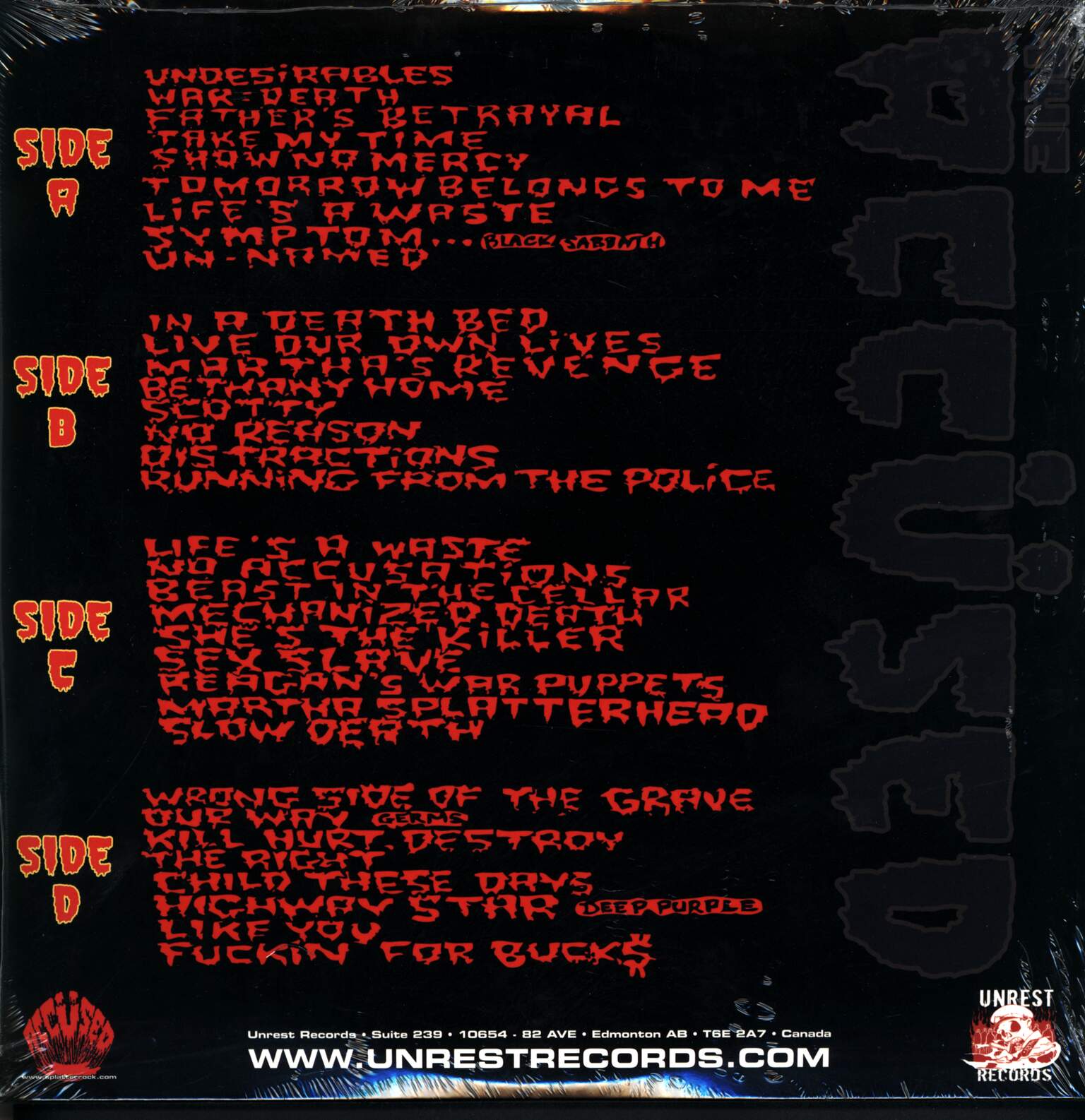 The Accüsed: The Archive Tapes 1981-1986, 2×LP (Vinyl)