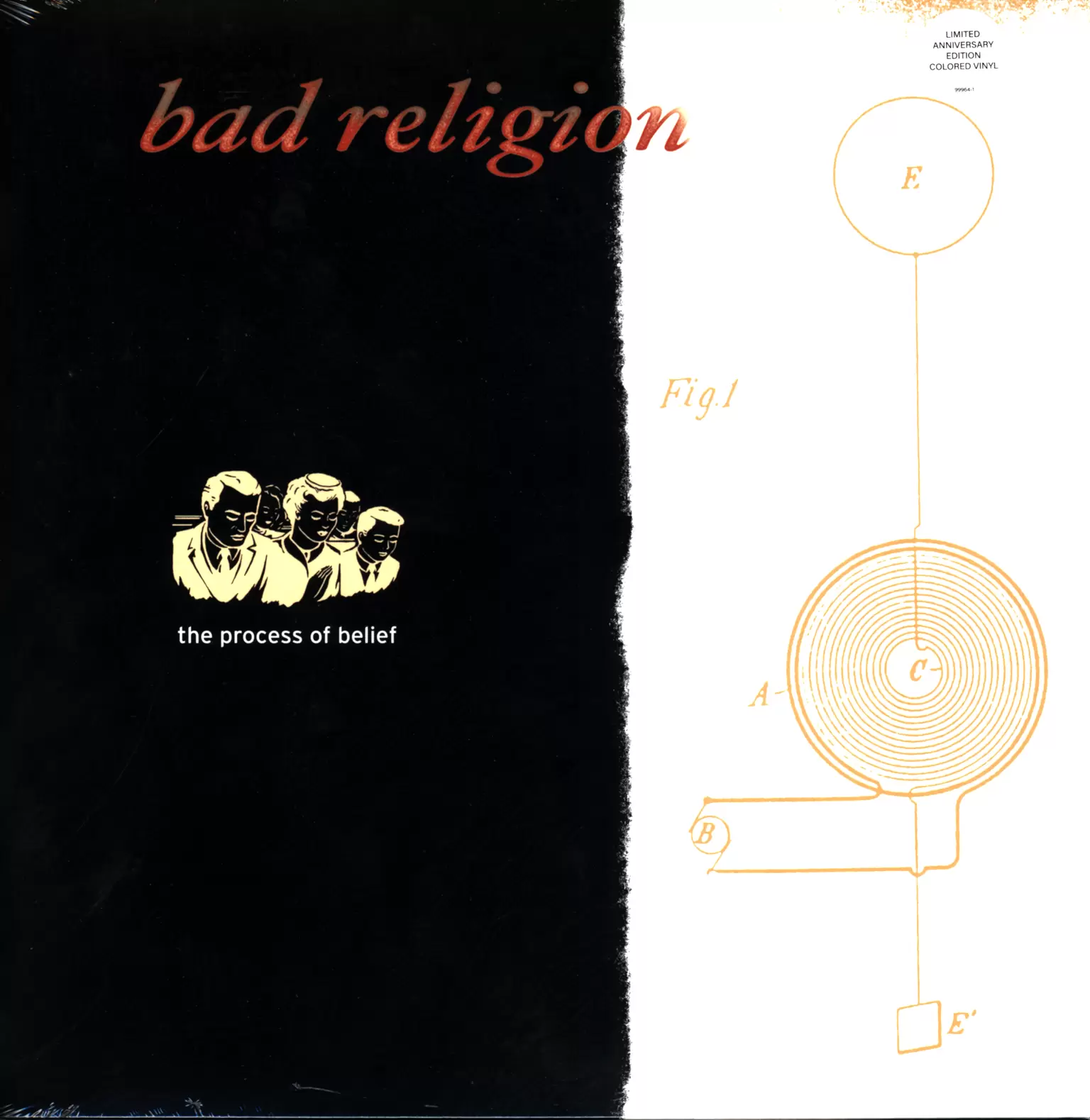 Bad Religion: The Process Of Belief, 1×LP (Vinyl)