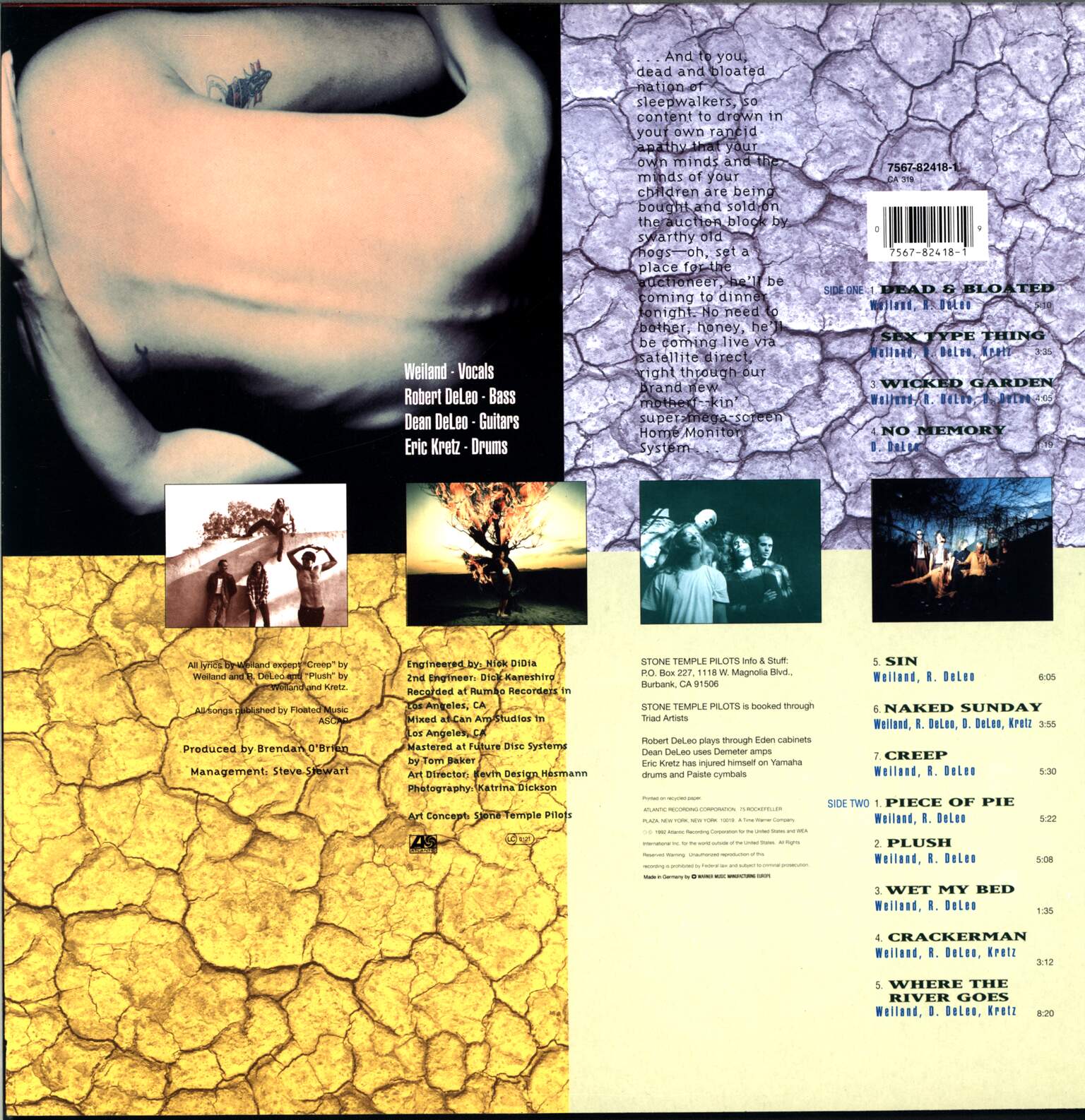 Stone Temple Pilots: Core, 1×LP (Vinyl)