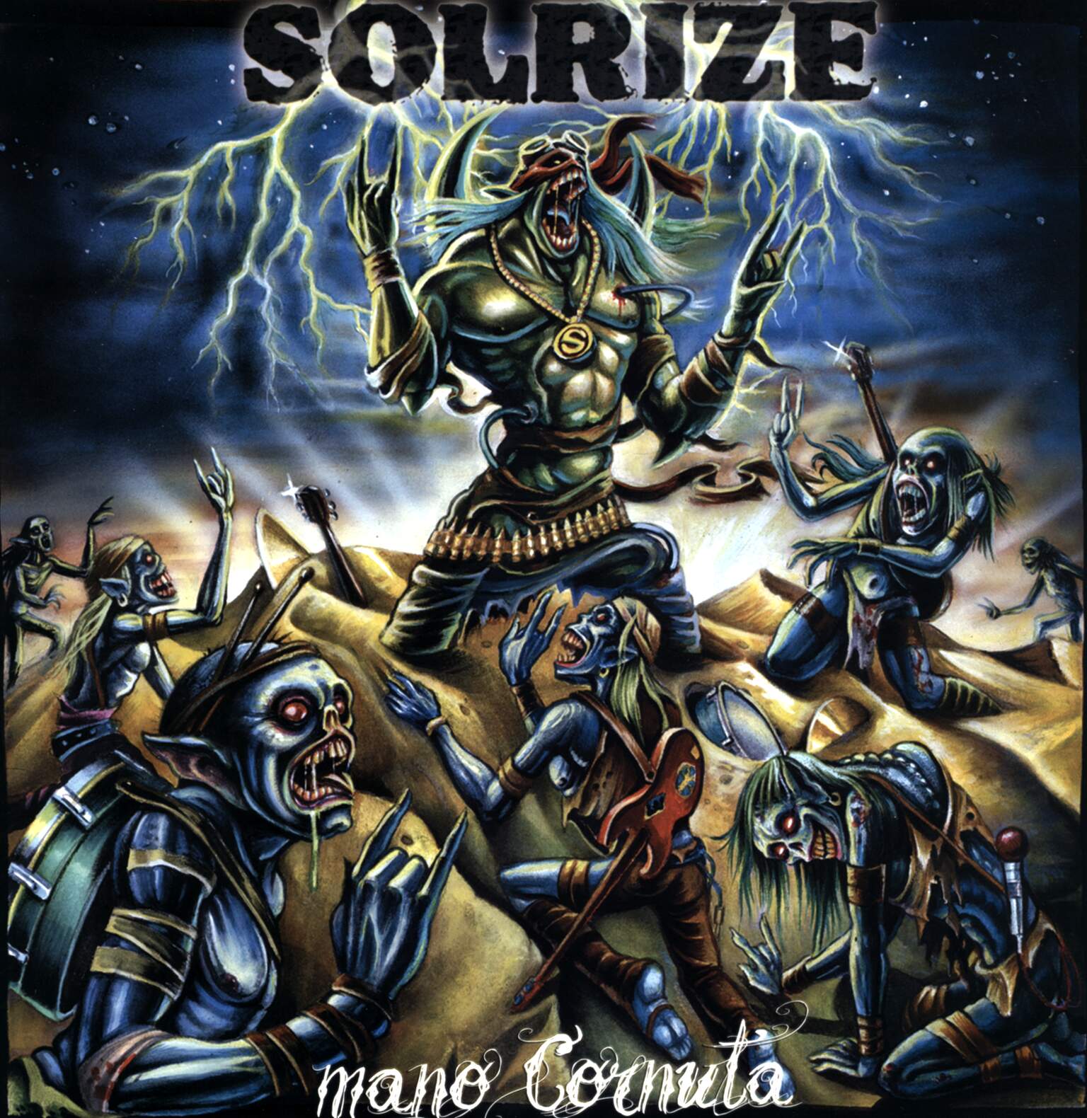 Solrize: Mano Cornuta, 1×LP (Vinyl)