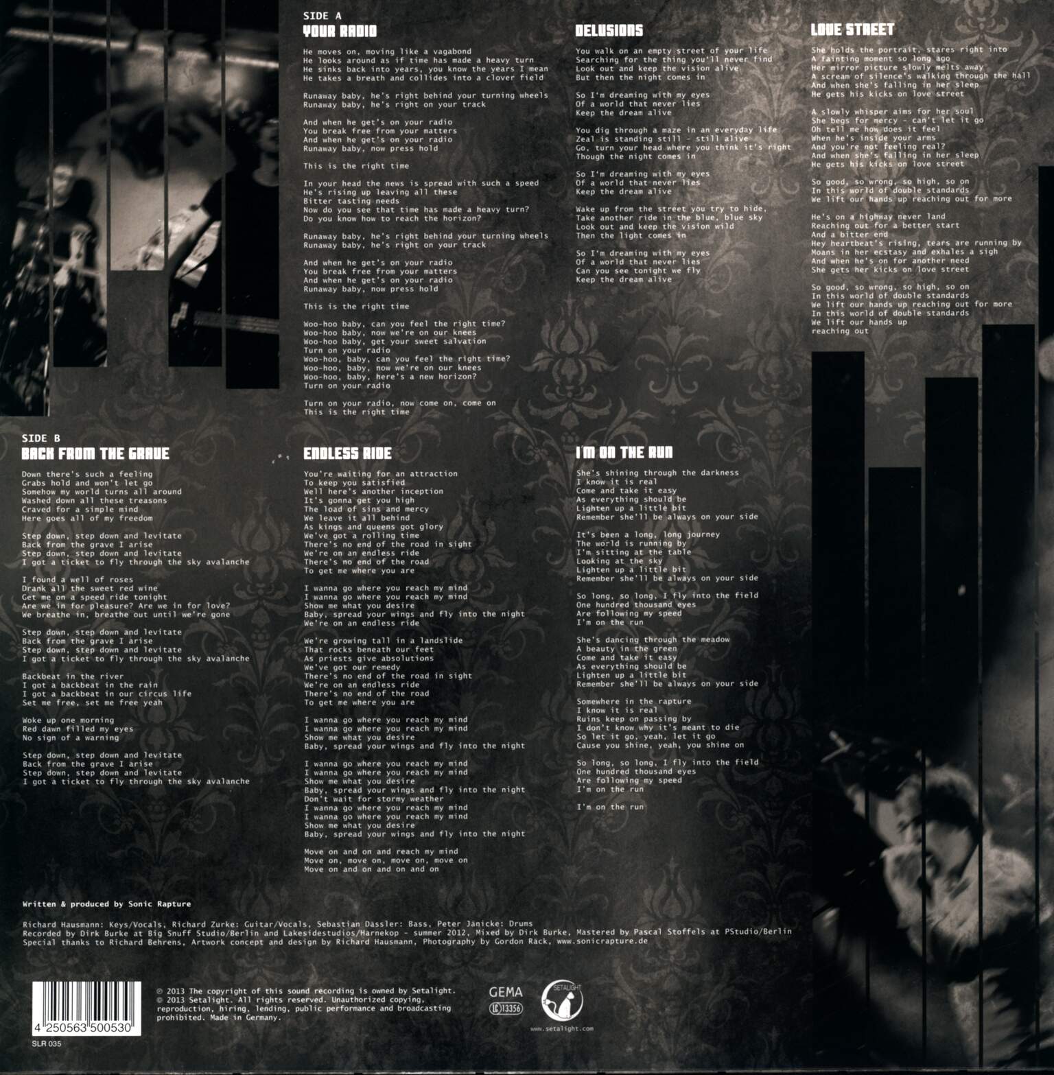 Sonic Rapture: Sonic Rapture, 1×LP (Vinyl)