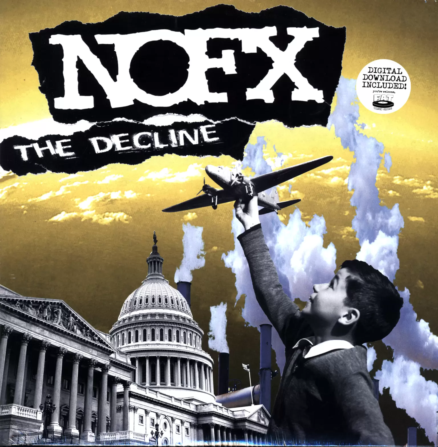 NOFX: The Decline, 1×12" Maxi Single (Vinyl)