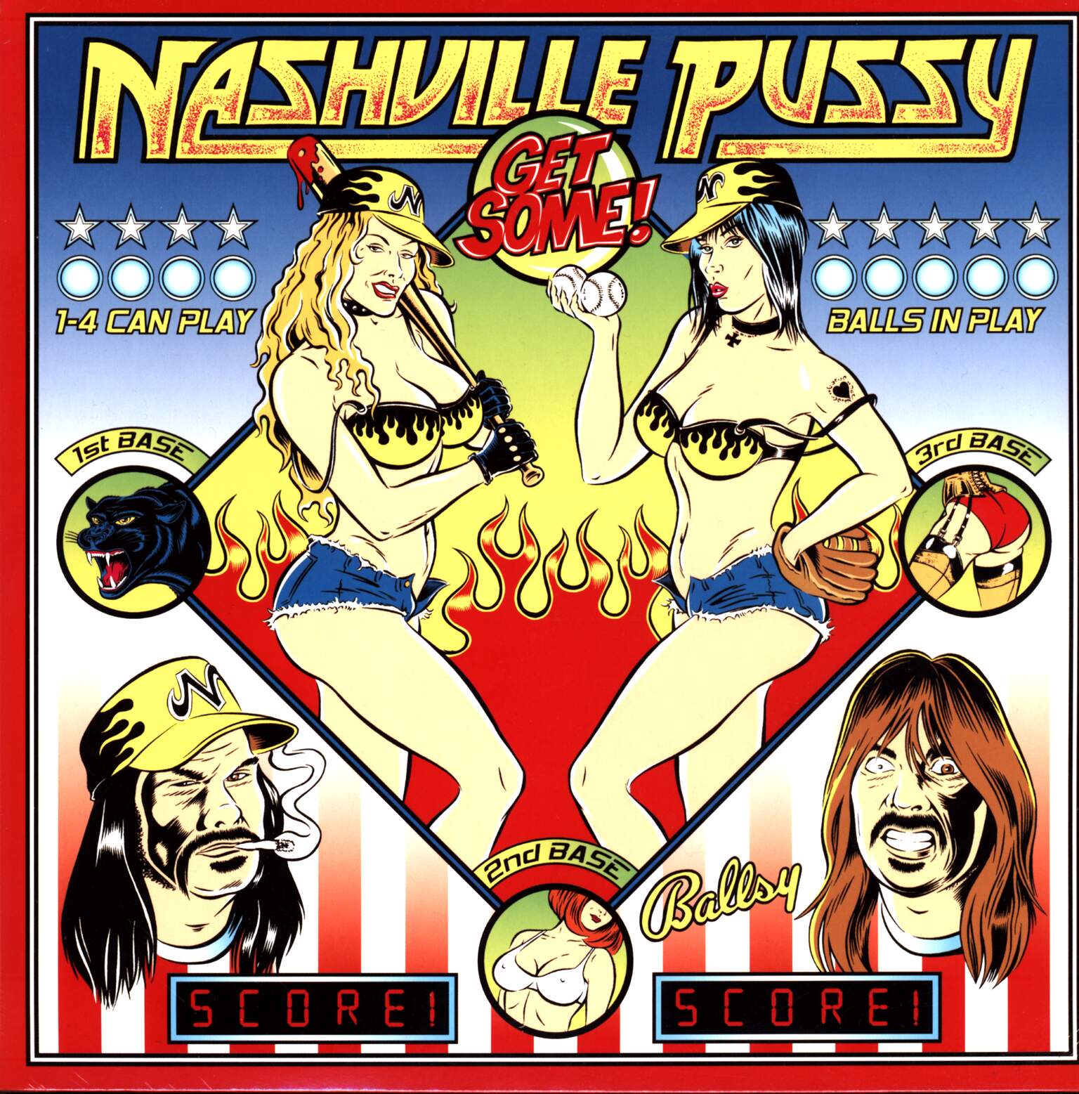 Nashville Pussy: Get Some!, 1×LP (Vinyl), 1×CD