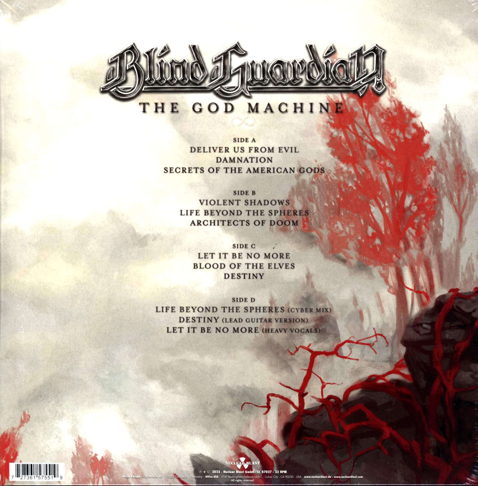 Blind Guardian: The God Machine, 2×LP (Vinyl)