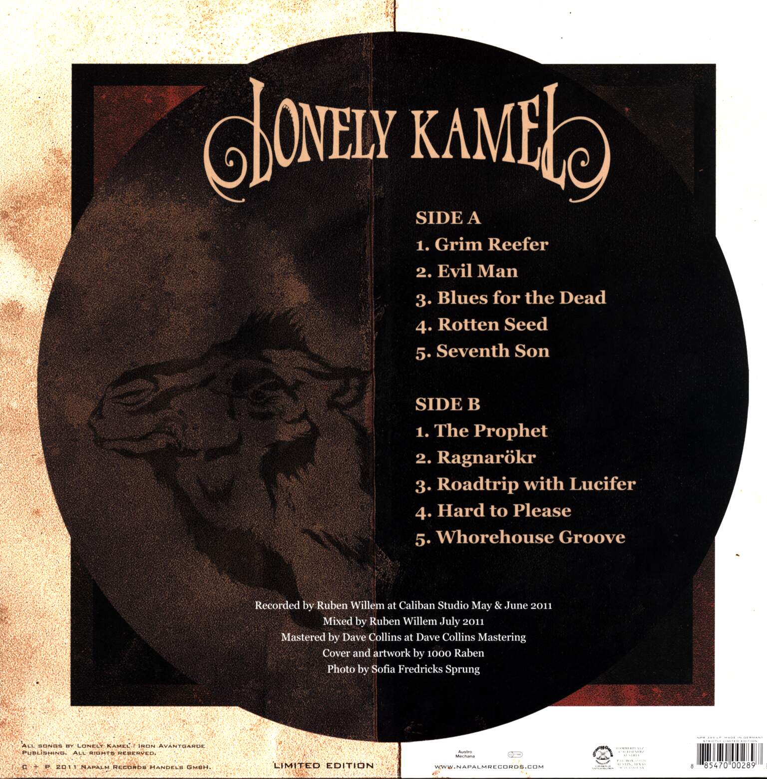 Lonely Kamel: Dust Devil, 1×LP (Vinyl)