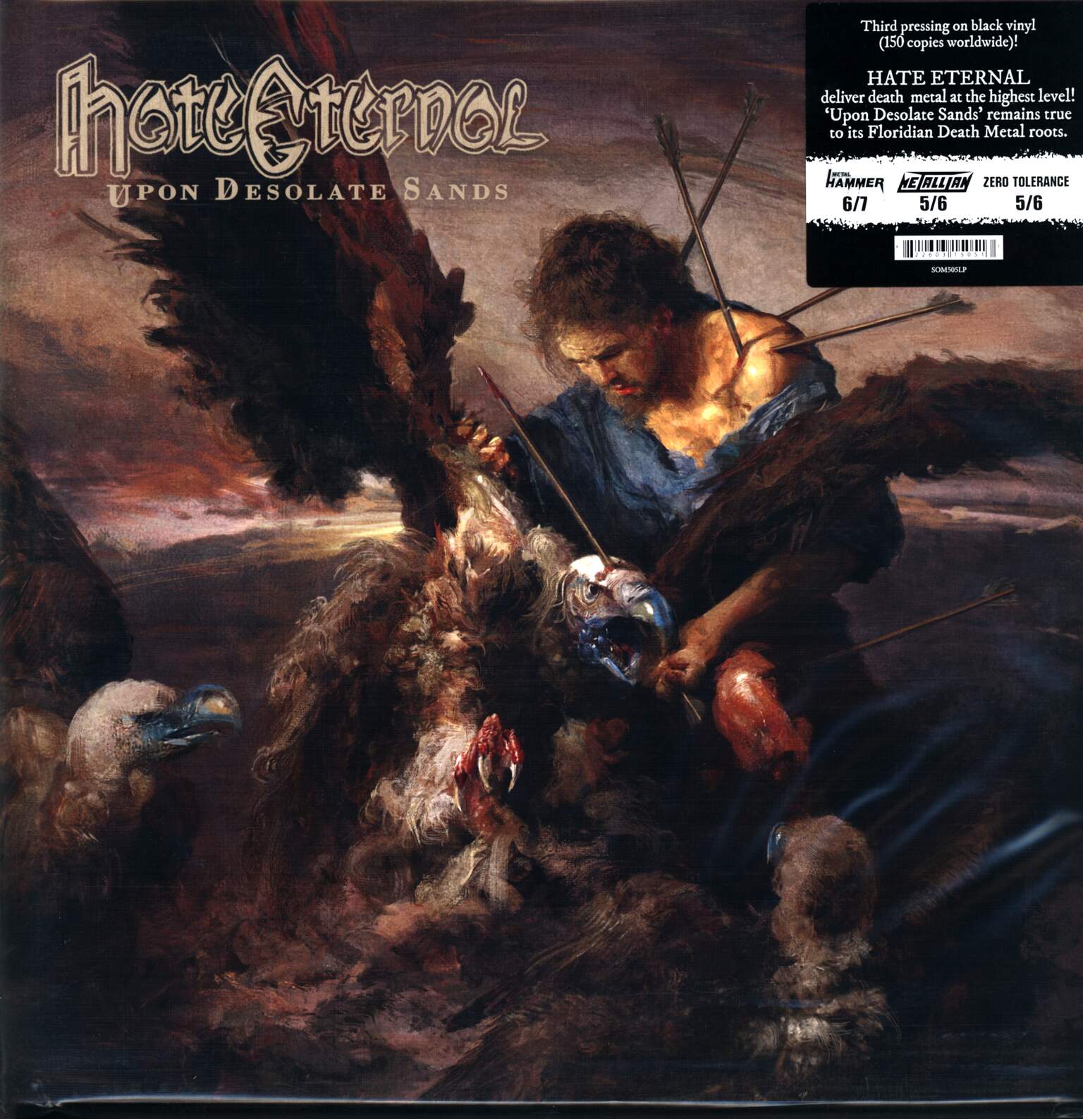 Hate Eternal: Upon Desolate Sands, 1×LP (Vinyl)
