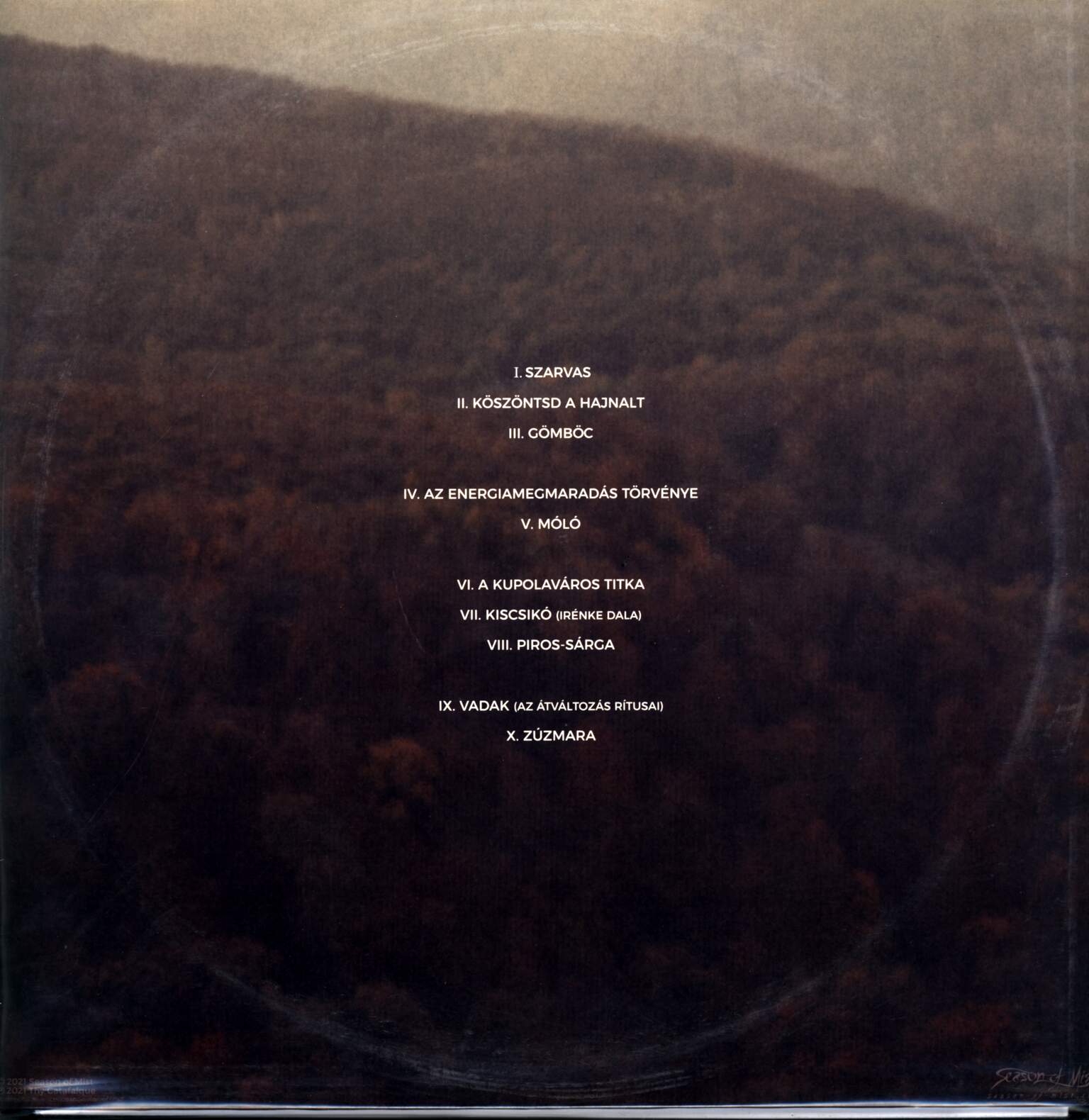 Thy Catafalque: Vadak, 2×LP (Vinyl)