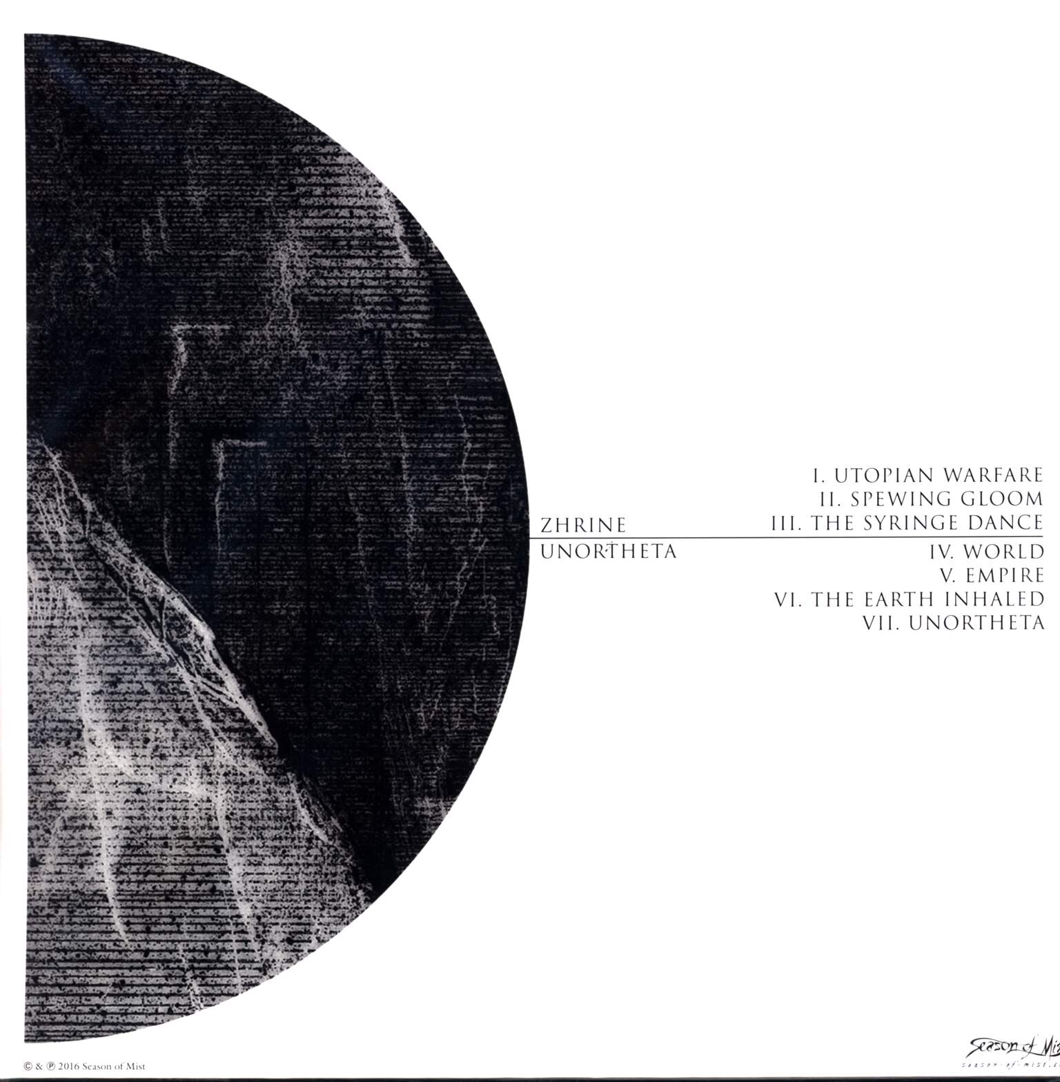 Zhrine: Unortheta, 1×LP (Vinyl)