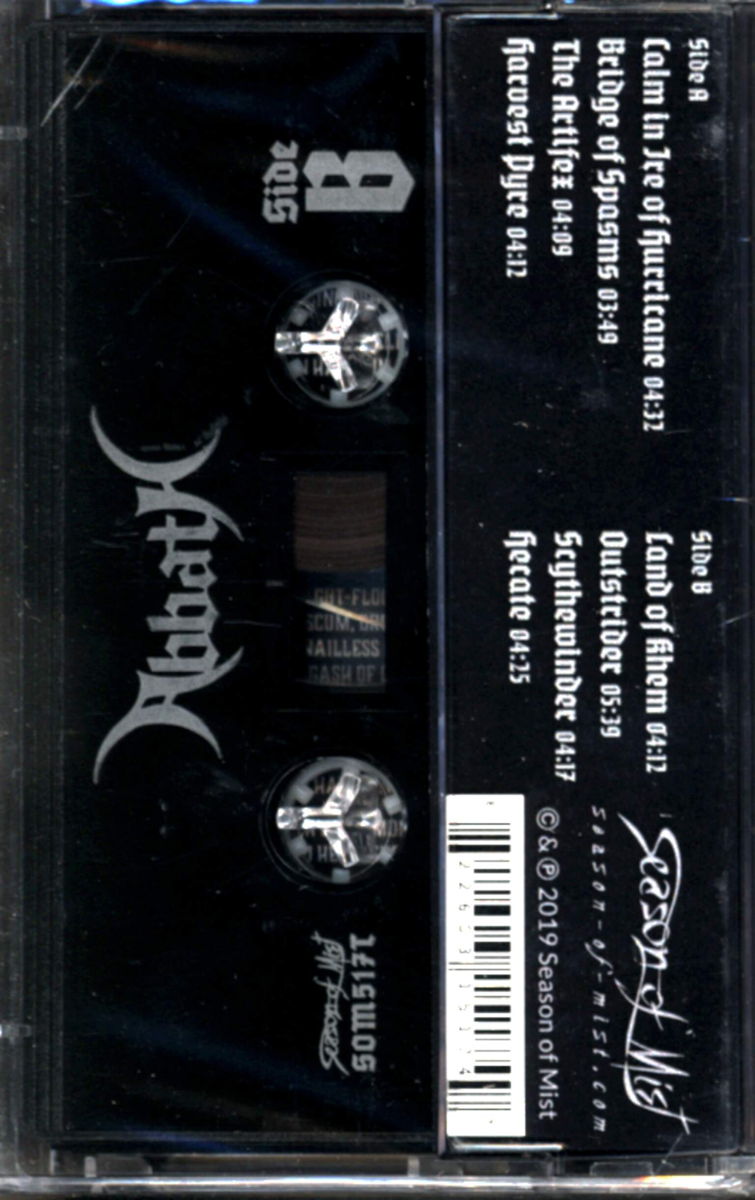 Abbath: Outstrider, 1×Tape