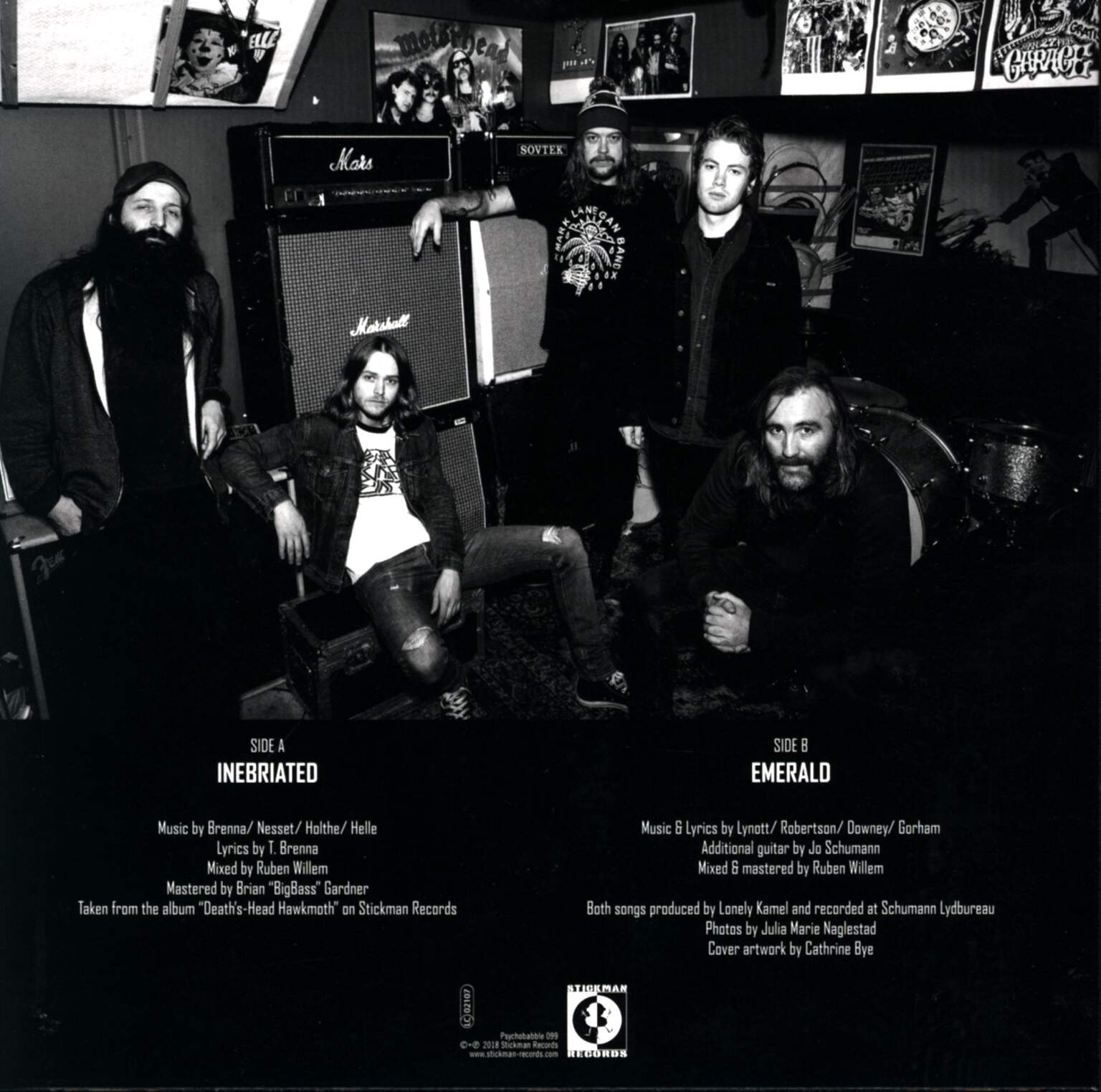 Lonely Kamel: Inebriated, 1×7" Single (Vinyl)