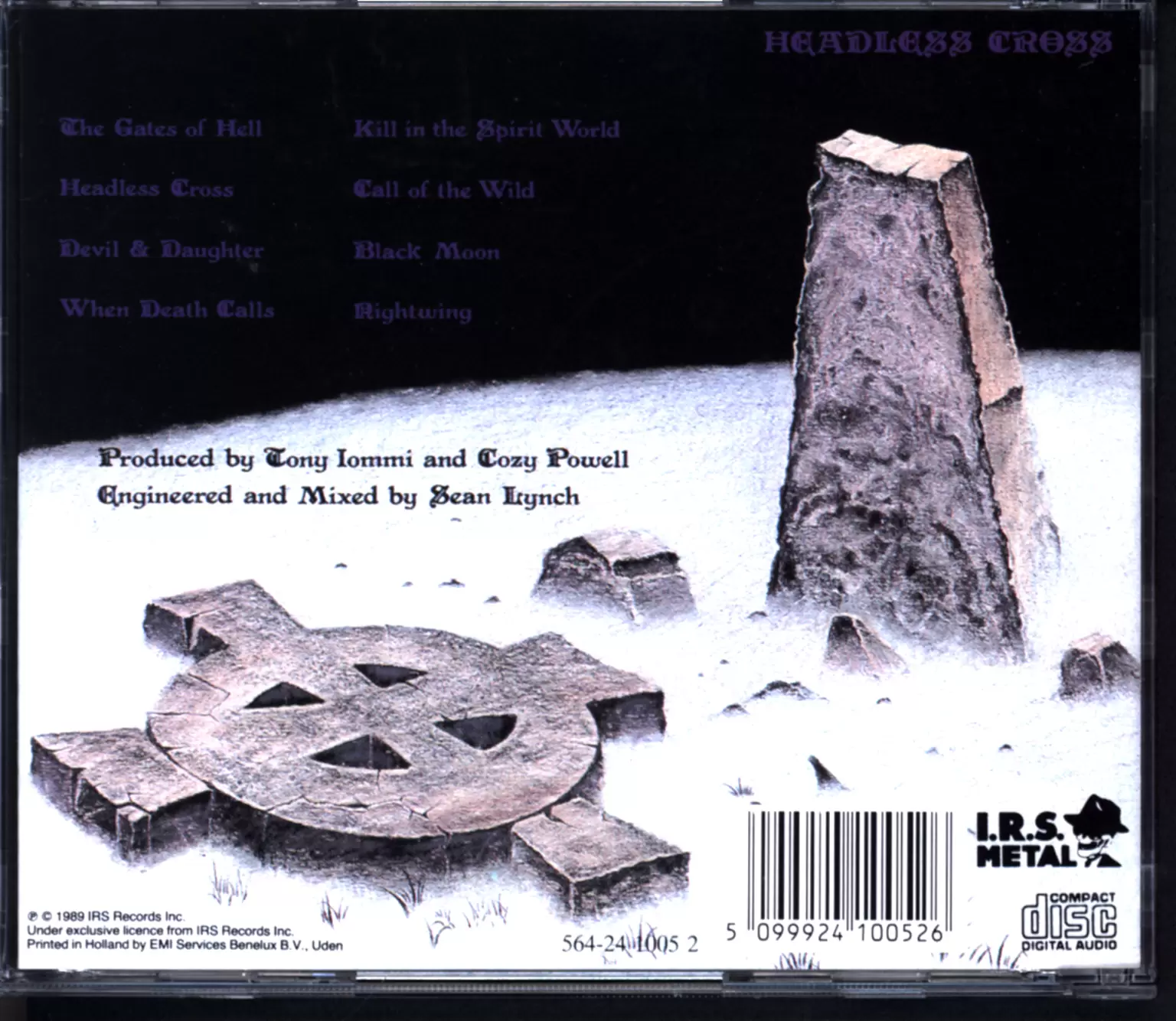 Black Sabbath: Headless Cross, 1×CD