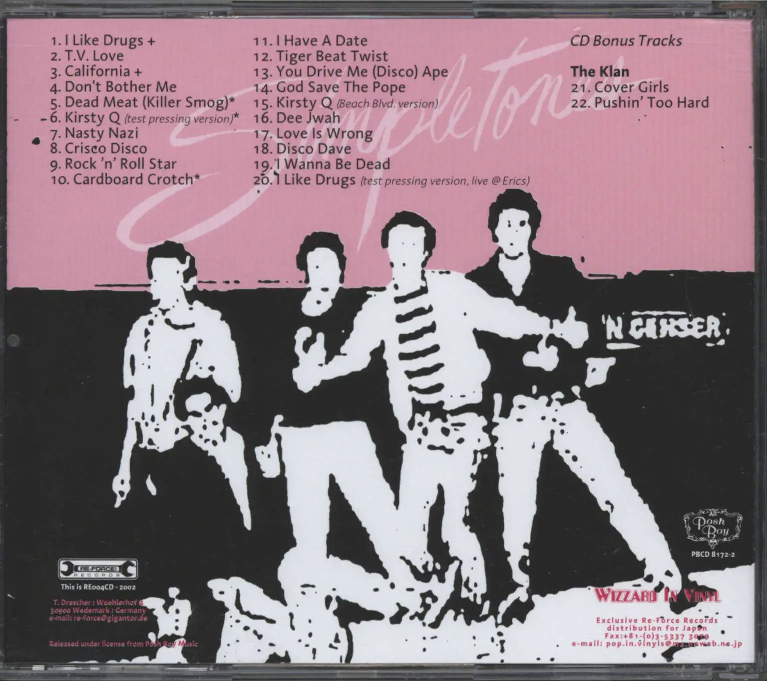 Simpletones: I Have A Date, 1×CD