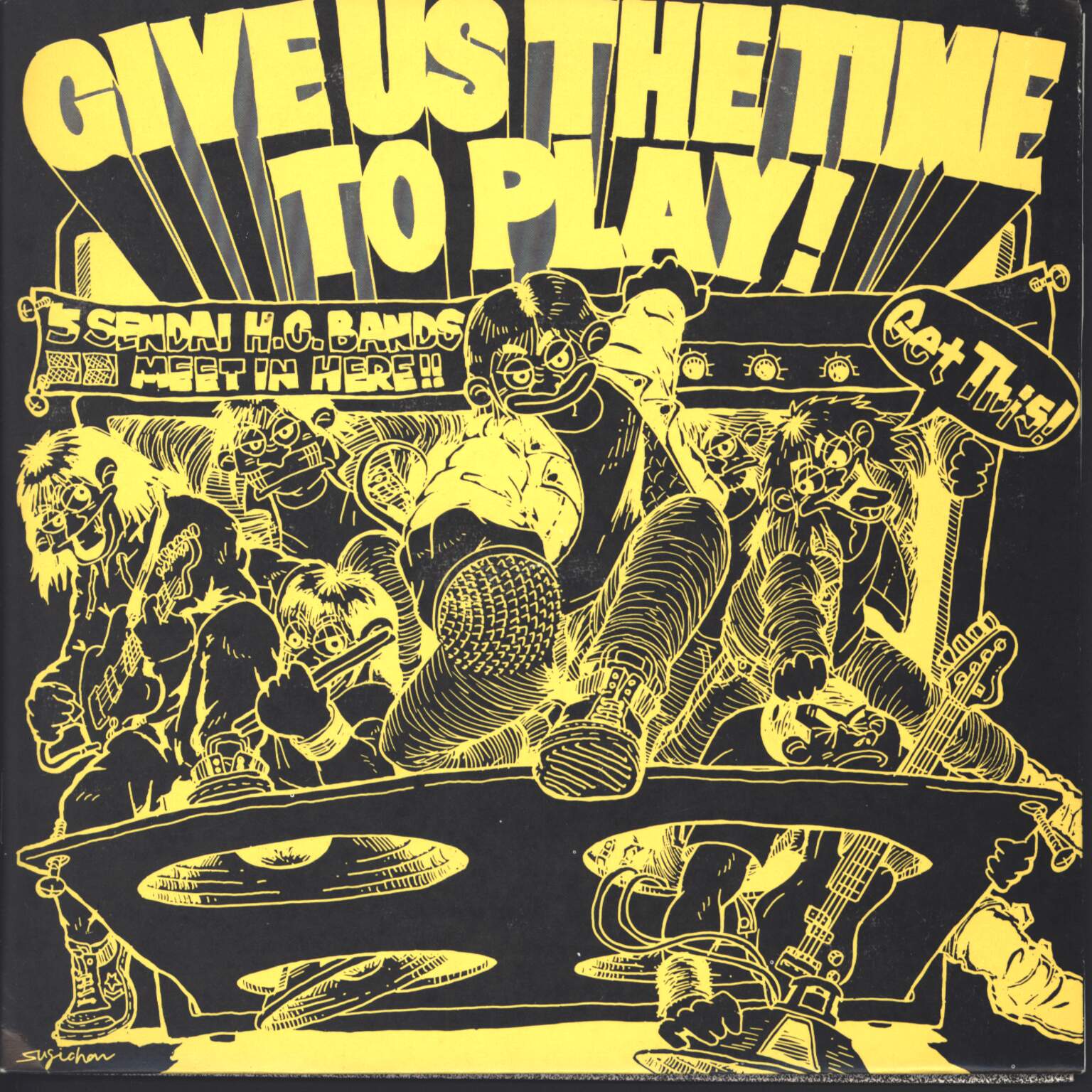 Various: Give Us The Time To Play!, 2×7" Single (Vinyl)