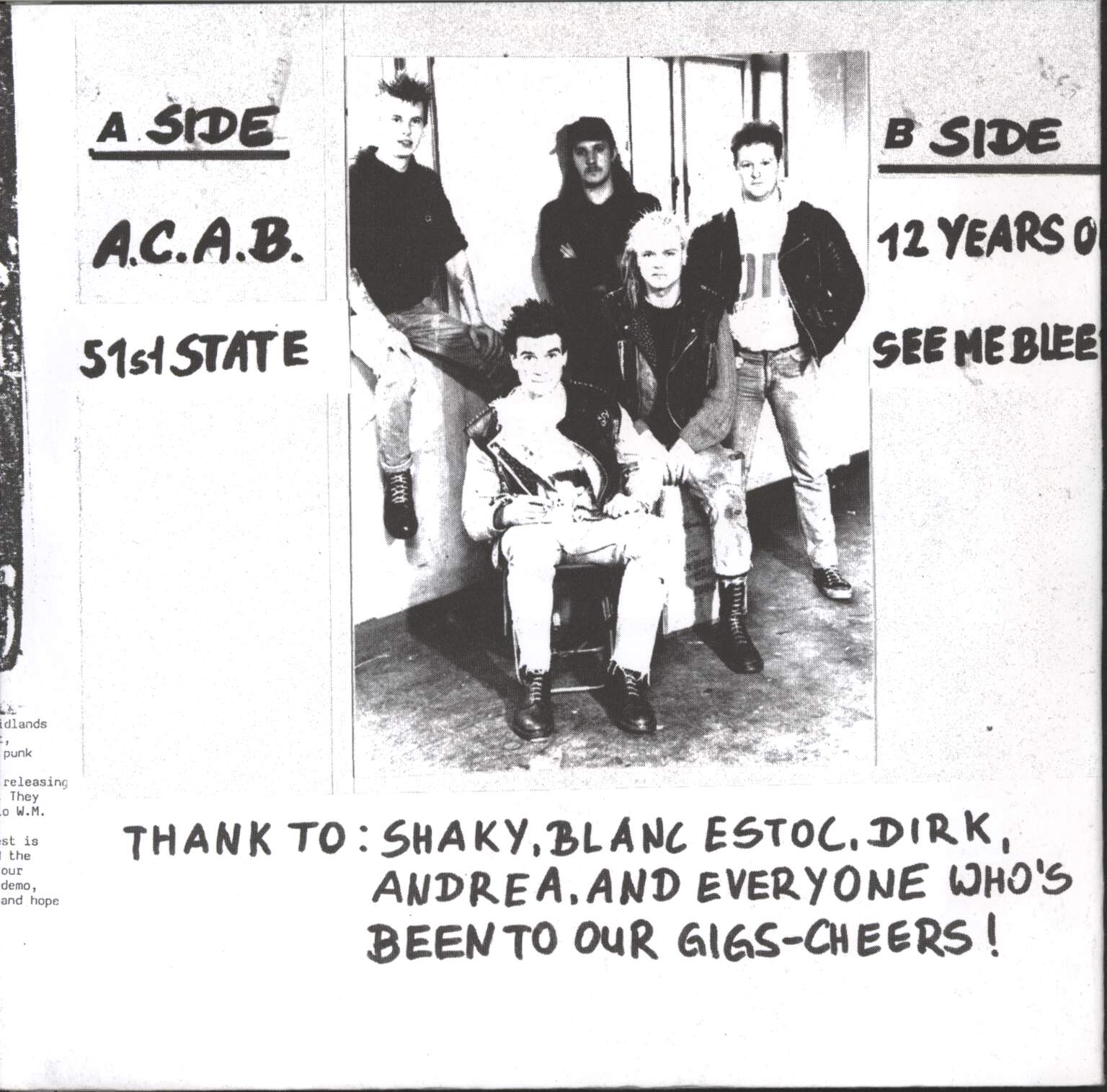 Contempt: A C A B E.P., 1×7" Single (Vinyl)