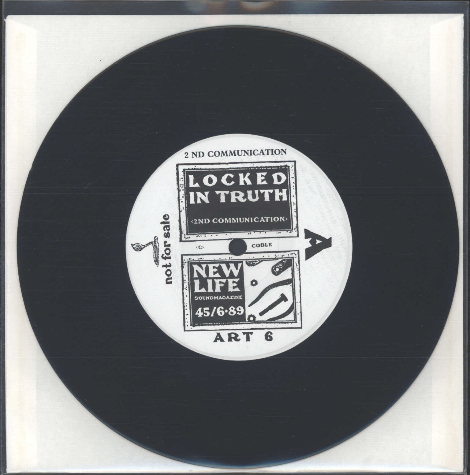 2nd Communication: Locked In Truth, 1×7" Single (Vinyl)