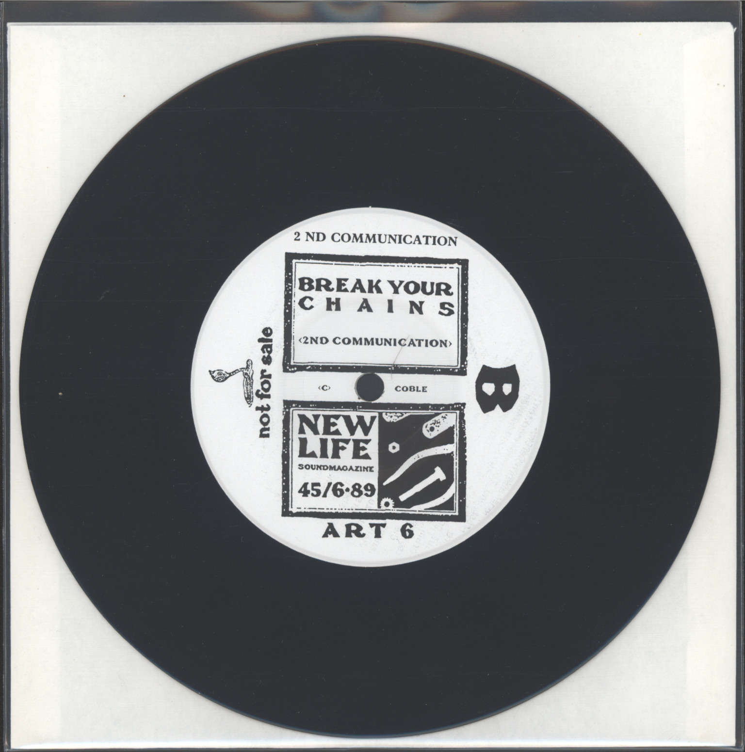 2nd Communication: Locked In Truth, 1×7" Single (Vinyl)
