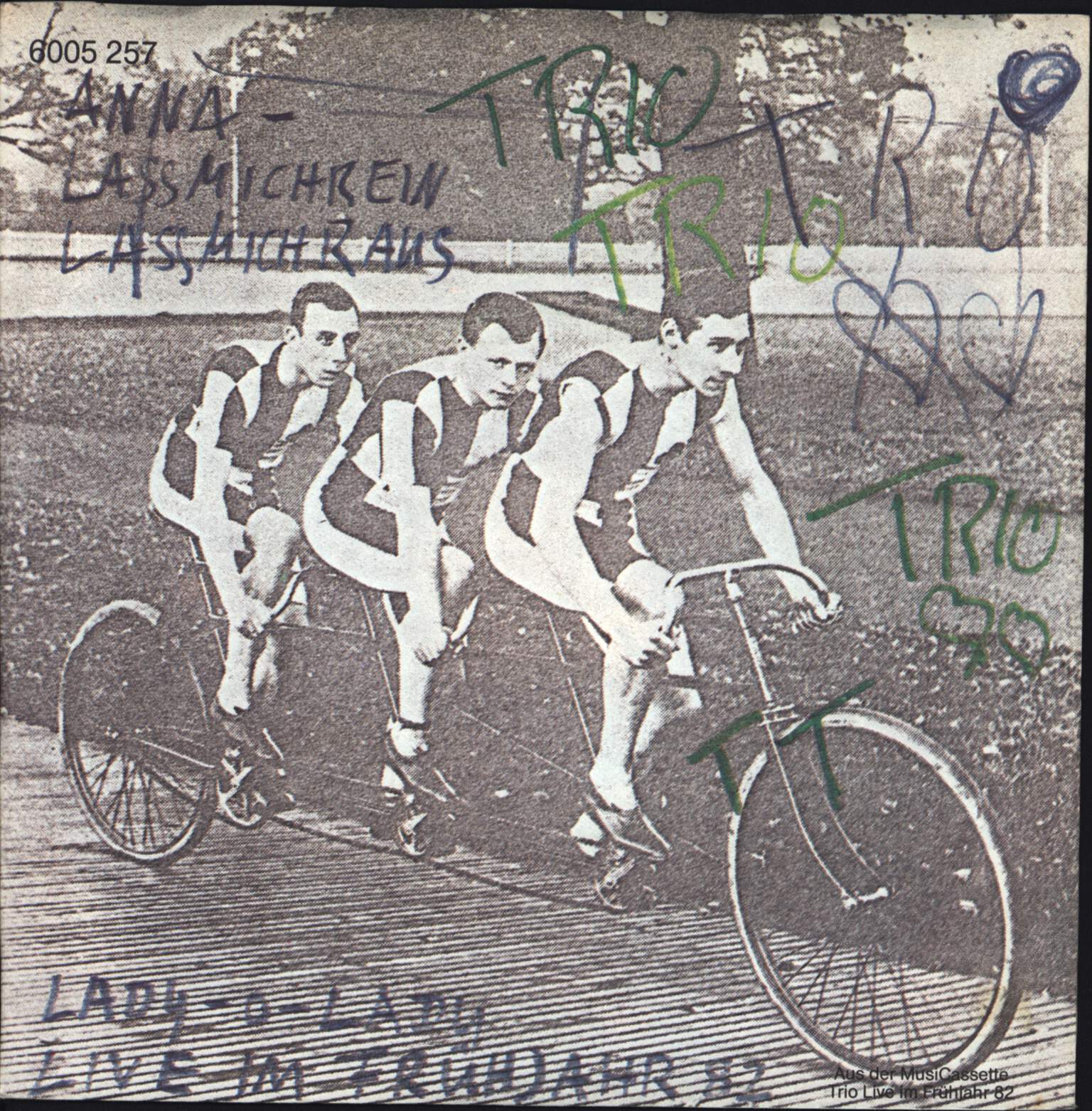 Trio: Anna - Lassmichrein Lassmichraus, 1×7" Single (Vinyl)