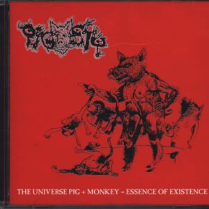 Pigsty / Cativeiro: The Universe Pig + Monkey = Essence Of Existence / Untitled