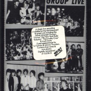 David Johansen Group: Live