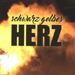 Oidorno: Schwarz gelbes Herz