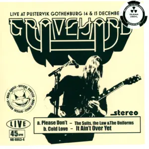 Graveyard (3): Live At Pustervik Gothenburg 14 & 15 December 2018