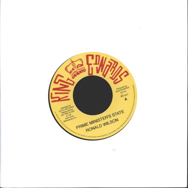 Ronald Wilson / Upsetters: Prime Minister's State / Strange Country