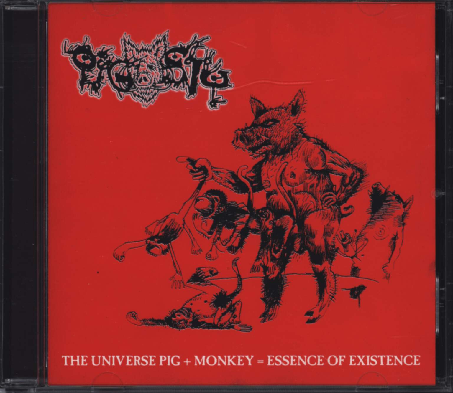 Pigsty / Cativeiro: The Universe Pig + Monkey = Essence Of Existence / Untitled