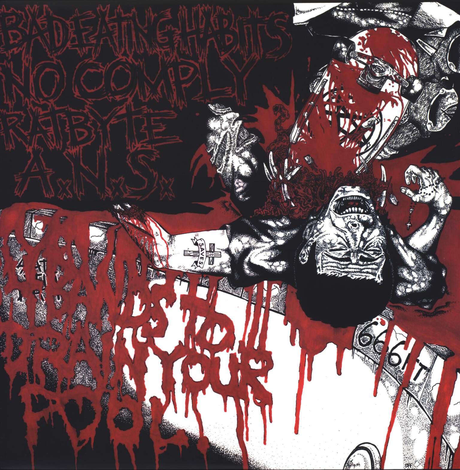Badeatinghabits / No Comply / ANS / Rat Byte: Four Bands To Drain Your Pool