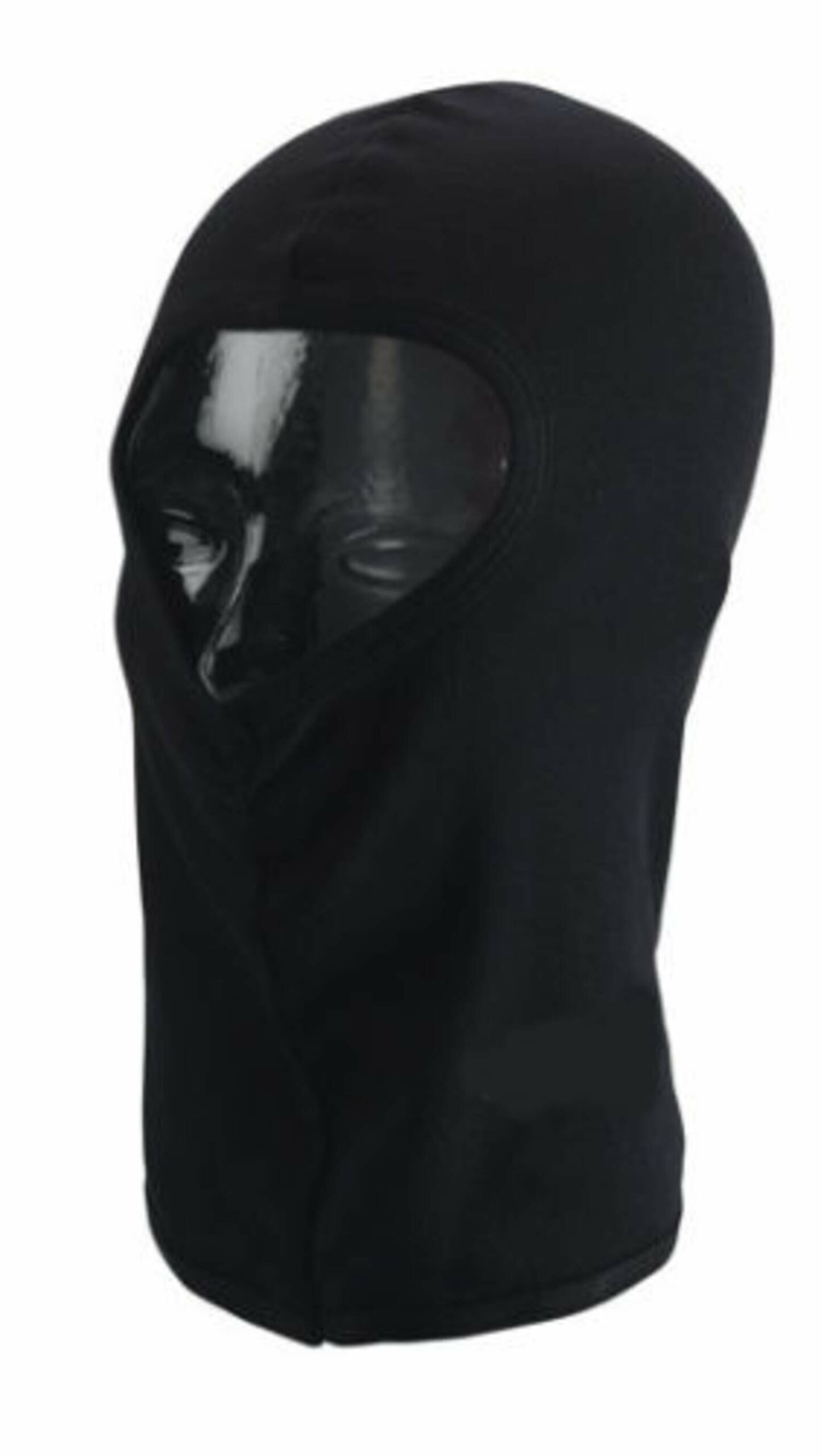 Maske: Sturmhaube aus Mischgewebe (schwarz)