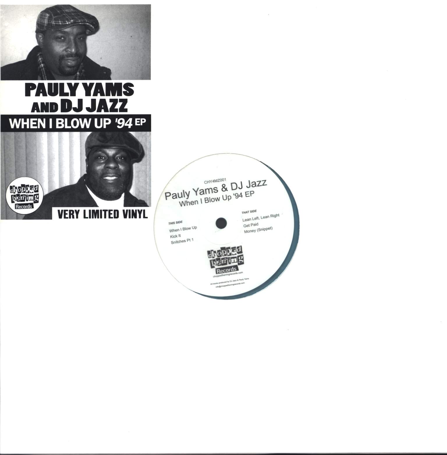 Pauly Yamz / DJ Jazz: When I Blow Up '94 EP
