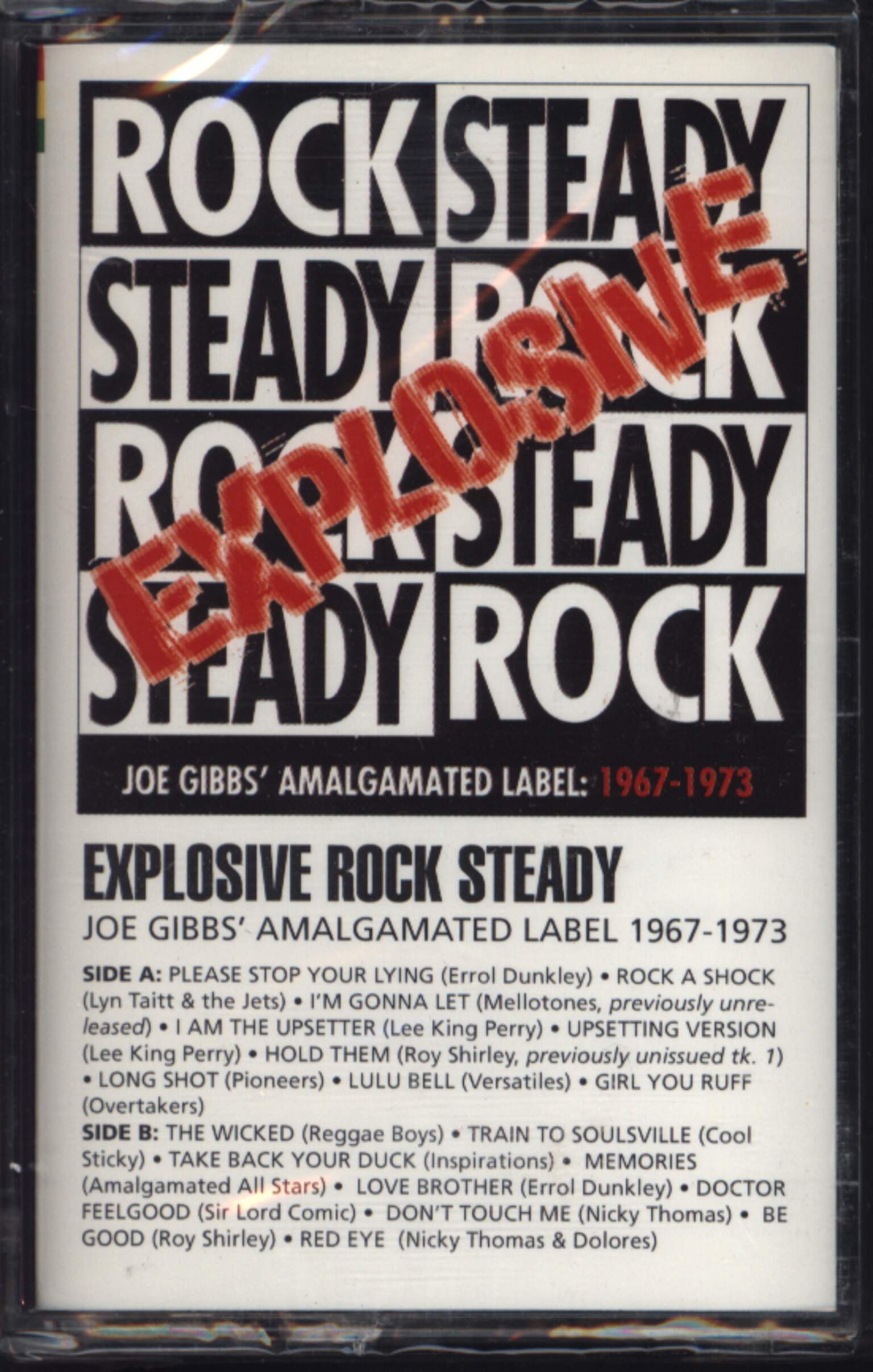 Various: Explosive Rock Steady - Joe Gibbs' Amalgamated Label 1967-1973