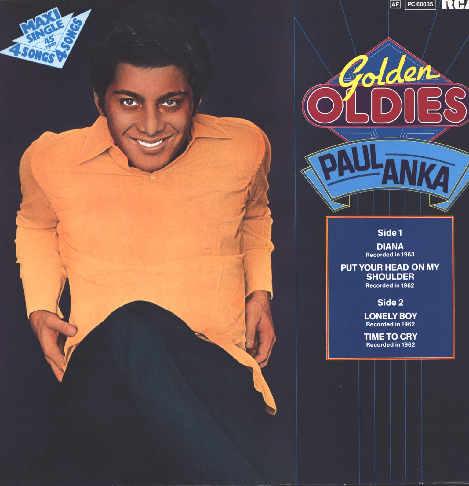 Paul Anka: Golden Oldies