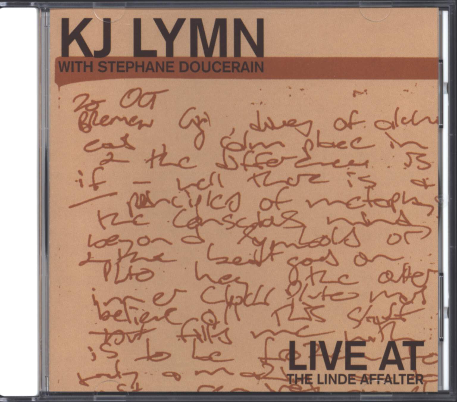KJ Lymn / Stéphane Doucerain: Live At The Linde Affalter