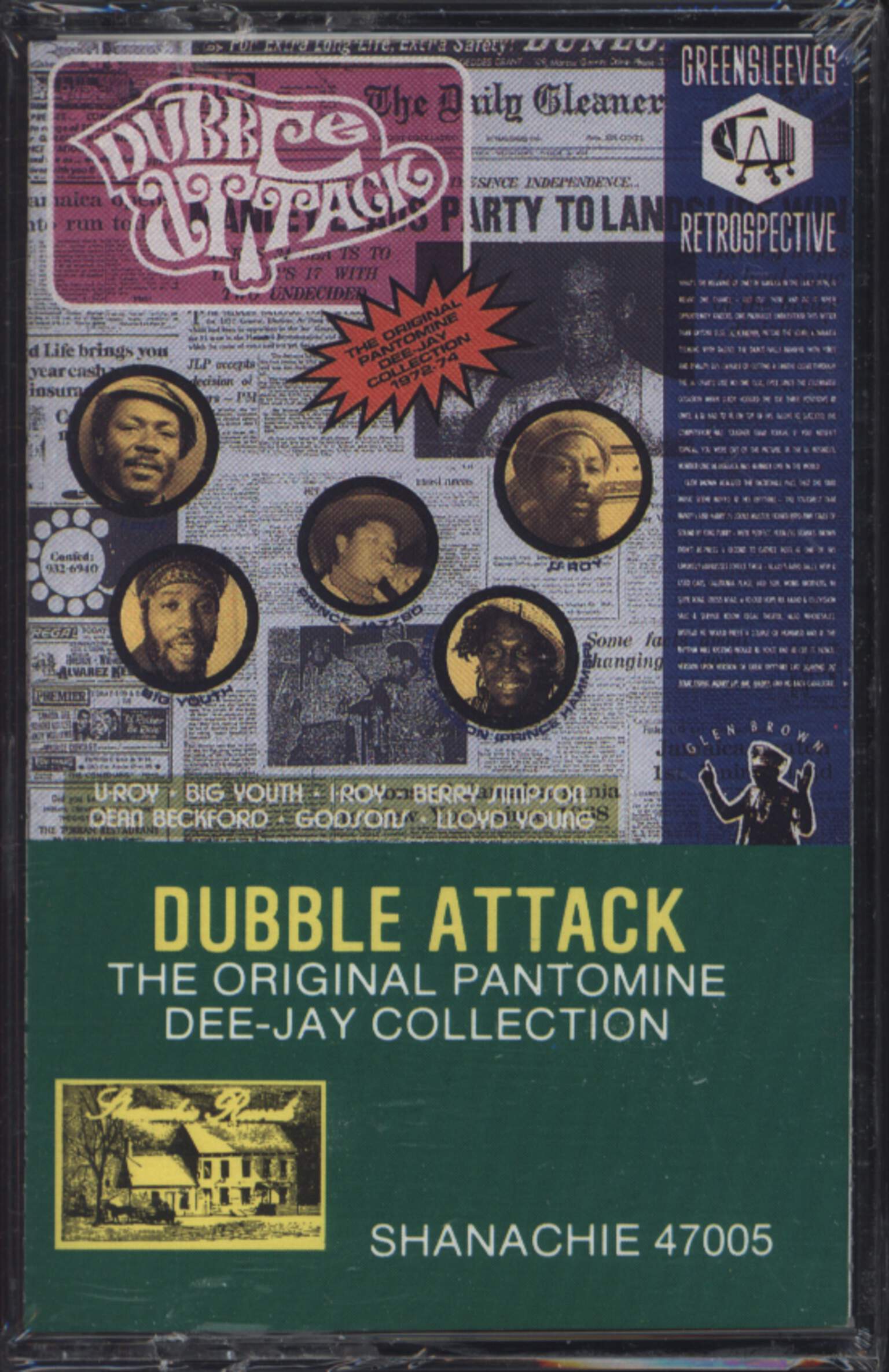 Various / Glen Brown: Dubble Attack (The Original Pantomine Dee-Jay Collection 1972-74)