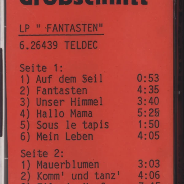Grobschnitt: Fantasten