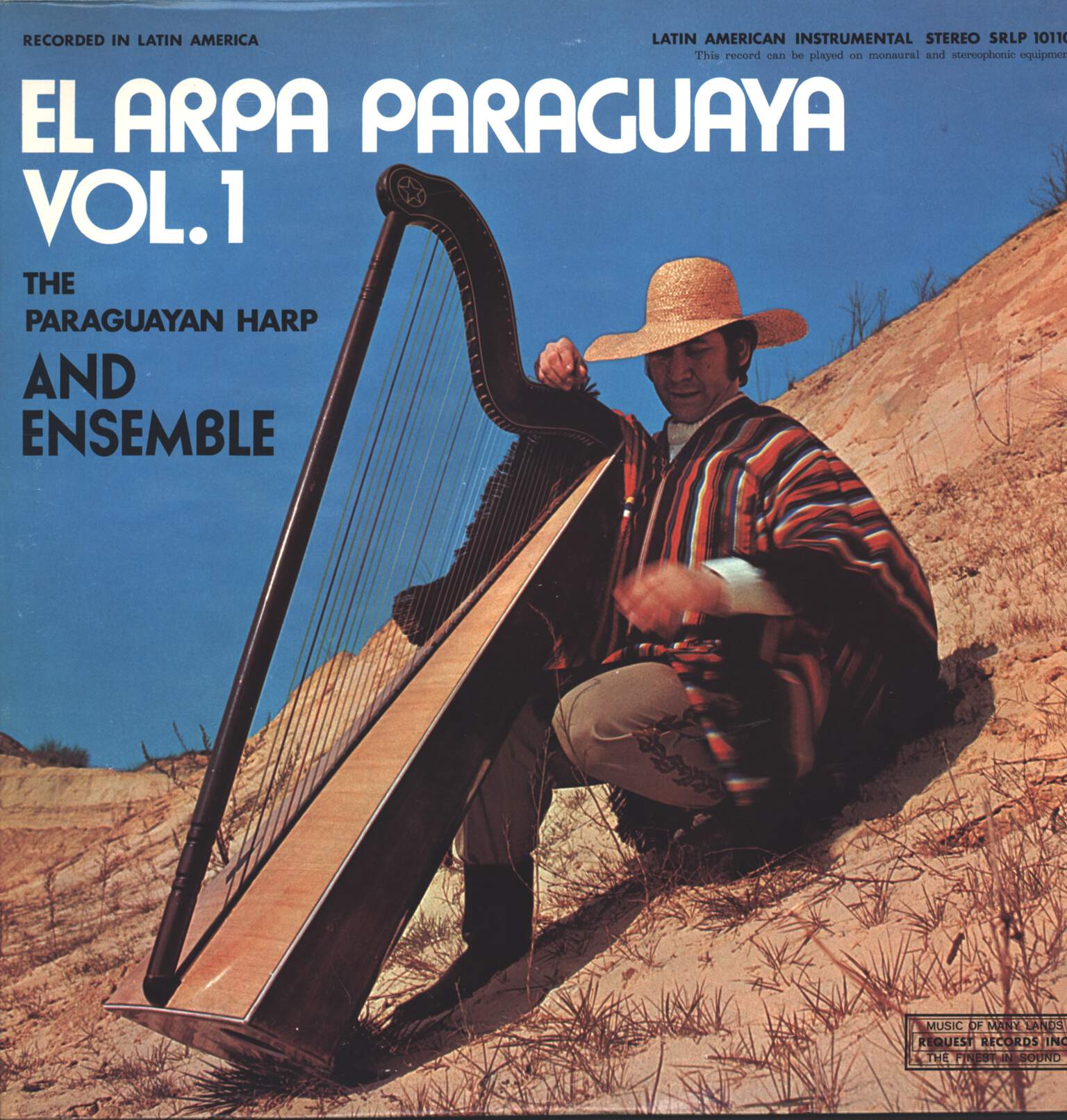 The Paraguayan Harp And Ensemble: El Arpa Paraguaya Vol. 1