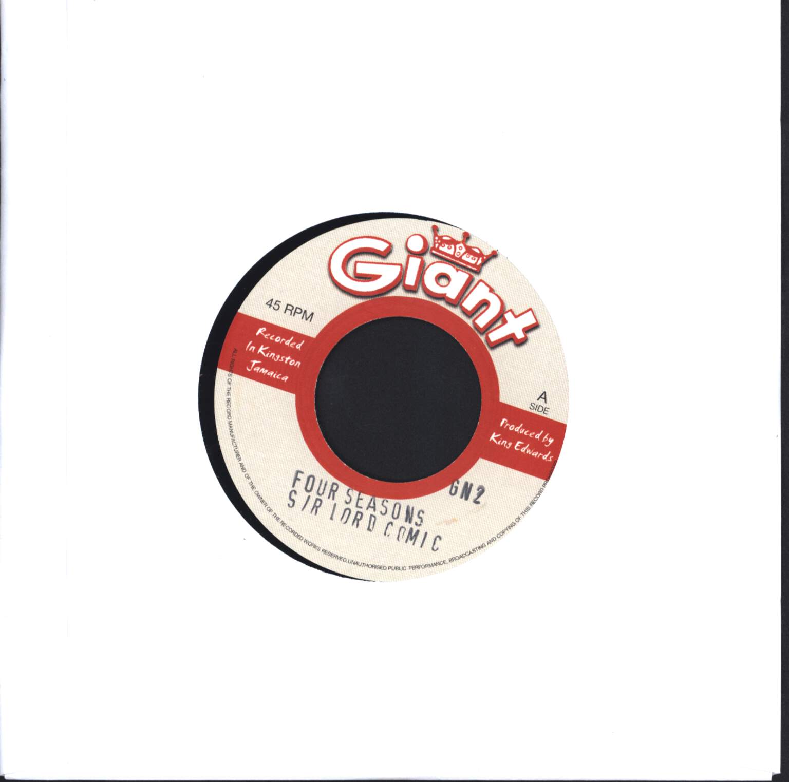 Sir Lord Comic / The Skatalites / Eric "Monty" Morris: Four Seasons / River Come Down